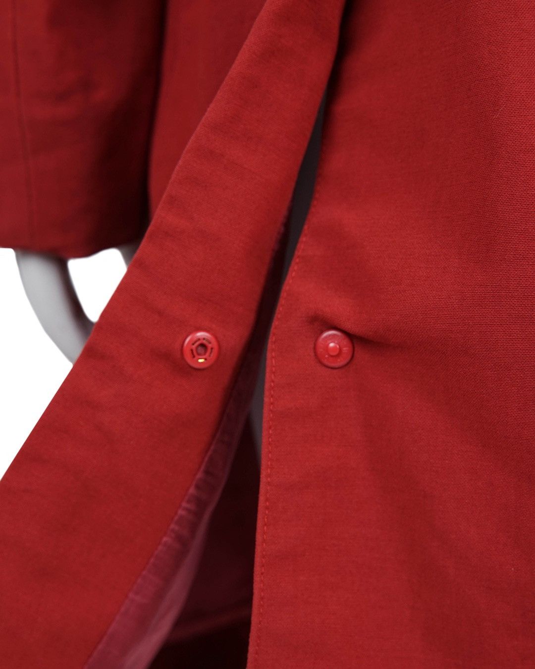 Burberry Burberry Prorsum F/W2000 Stopper Neck Red Coat Size XS / US 0-2 / IT 36-38 - 6 Thumbnail