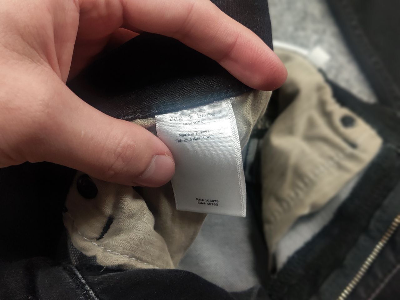 Rag & Bone Rag & Bone New York Design Black Washed Denim Jeans Vintage Size US 32 / EU 48 - 12 Thumbnail