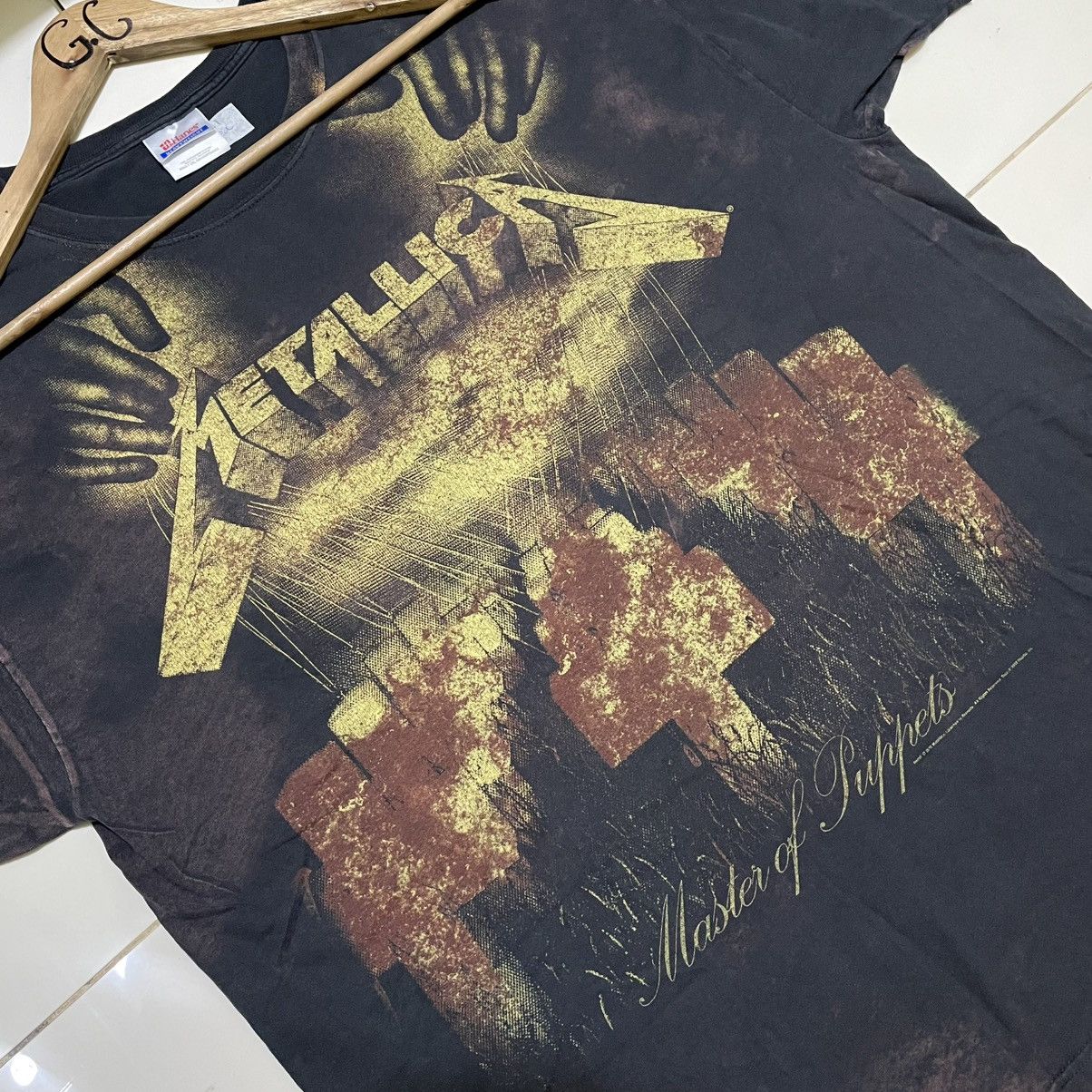 Band Tees × Metallica × Vintage Metallica Master Of Puppets 2010 Size US XXL / EU 58 / 5 - 5 Thumbnail