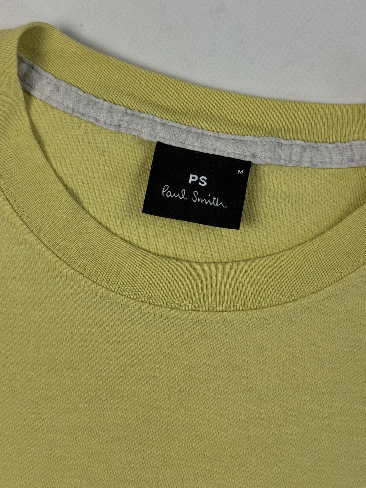 Paul Smith PAUL SMITH Zebra Logo Yellow Organic Cotton T-Shirt Size US M / EU 48-50 / 2 - 8 Thumbnail