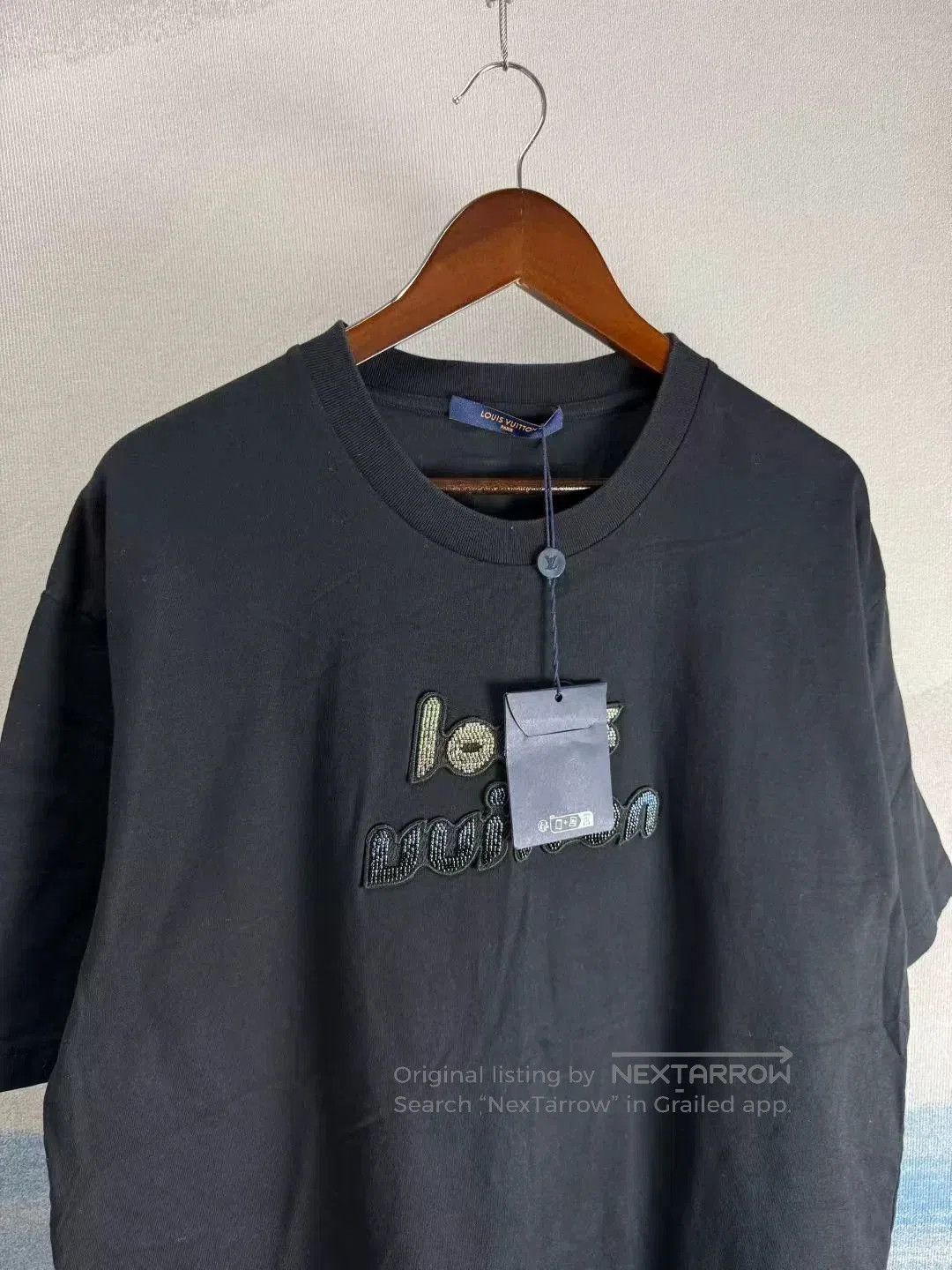 Louis Vuitton louis vuitton black short sleeve shirt. Size US XXL / EU 58 / 5 - 2 Thumbnail