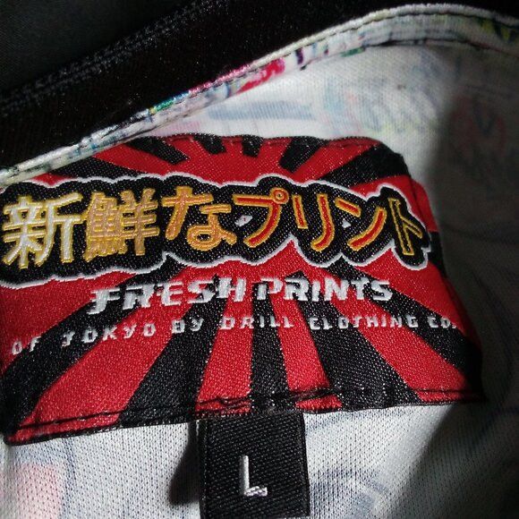 Other Drill Clothing Fresh Prints Of Tokyo Anime Manga AOP T-Shirt Size US L / EU 52-54 / 3 - 3 Thumbnail