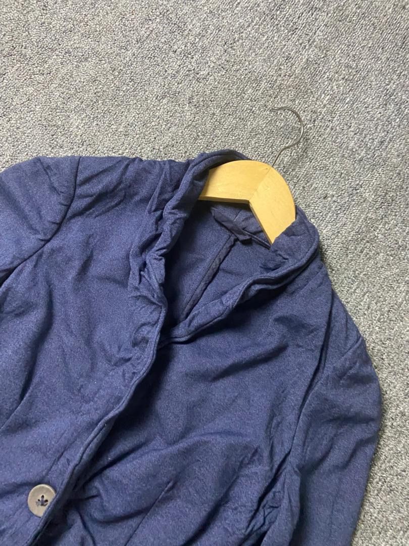 Japanese Brand QcQc Brand Distressed Button Blazer Jacket (185) Size US XXS / EU 40 - 11 Thumbnail