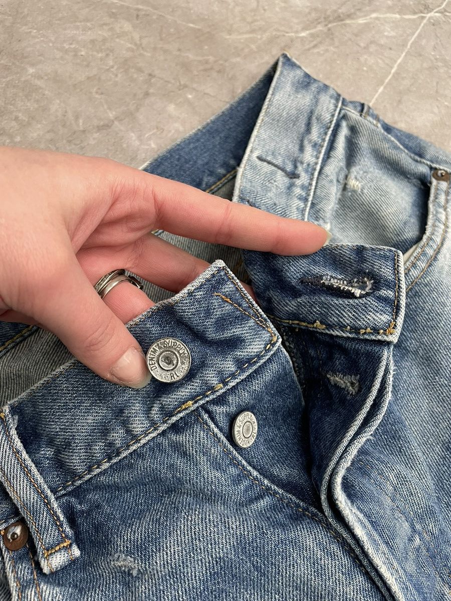 Polo Ralph Lauren Ralph Lauren denim supply distressed jeans pants y2k style Size US 32 / EU 48 - 6 Thumbnail