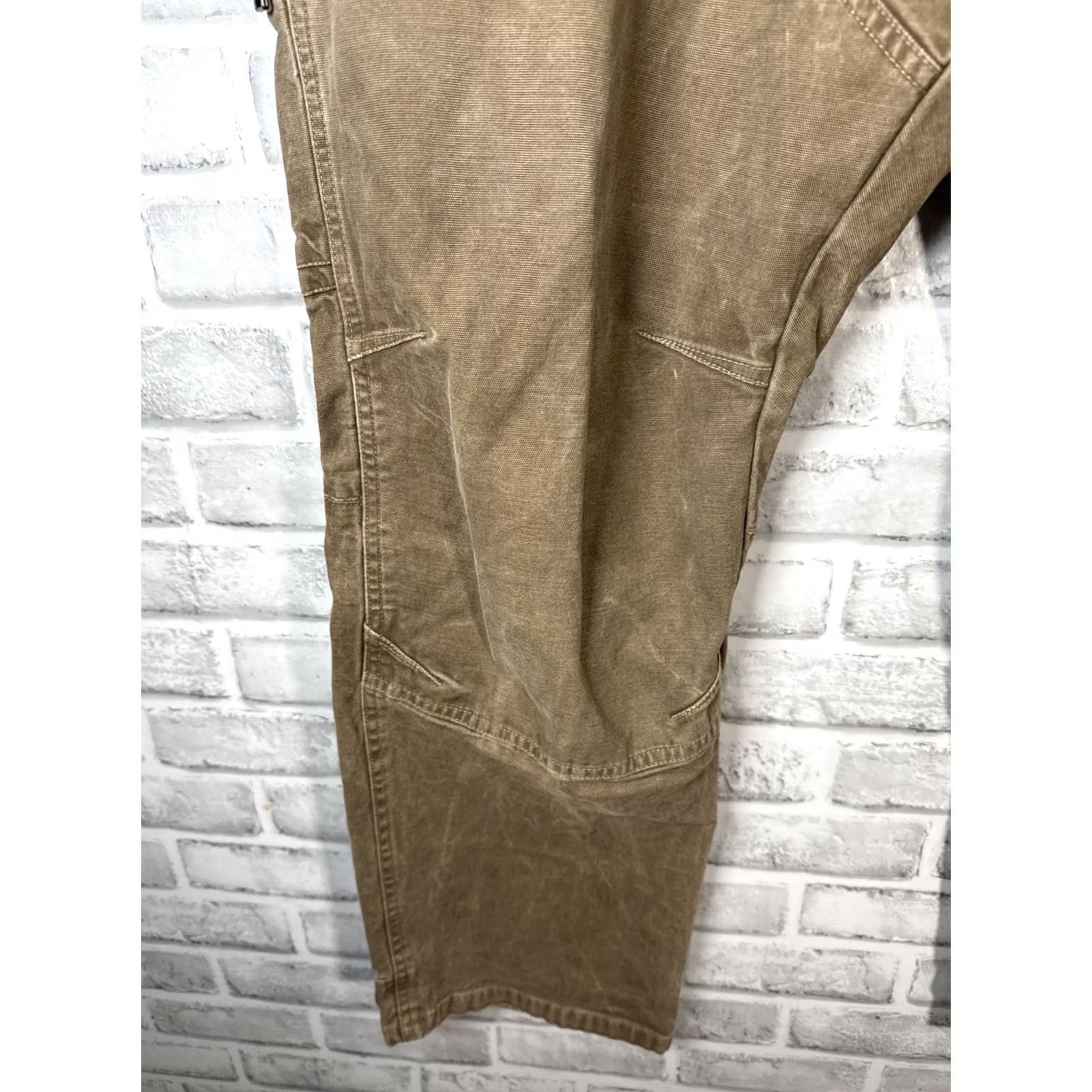 Doublet Kuhl The Law Mens 40x29 Brown Patina Dye Double Knee Outdoor Hiking Pants Size US 40 / EU 56 - 5 Thumbnail
