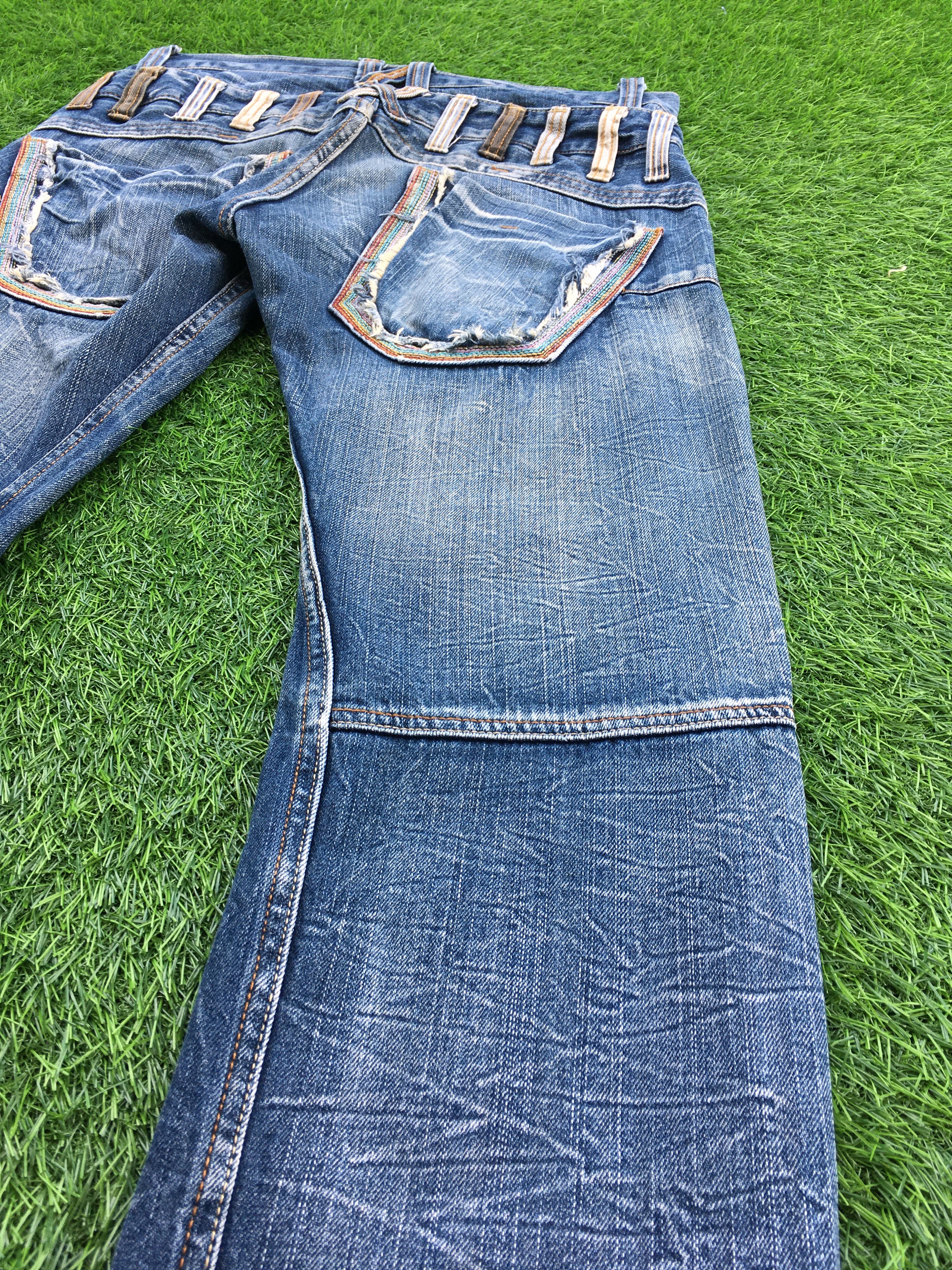 Japanese Brand Japanese Double Waist Denim Pants D-1096 Size US 28 / EU 44 - 8 Thumbnail