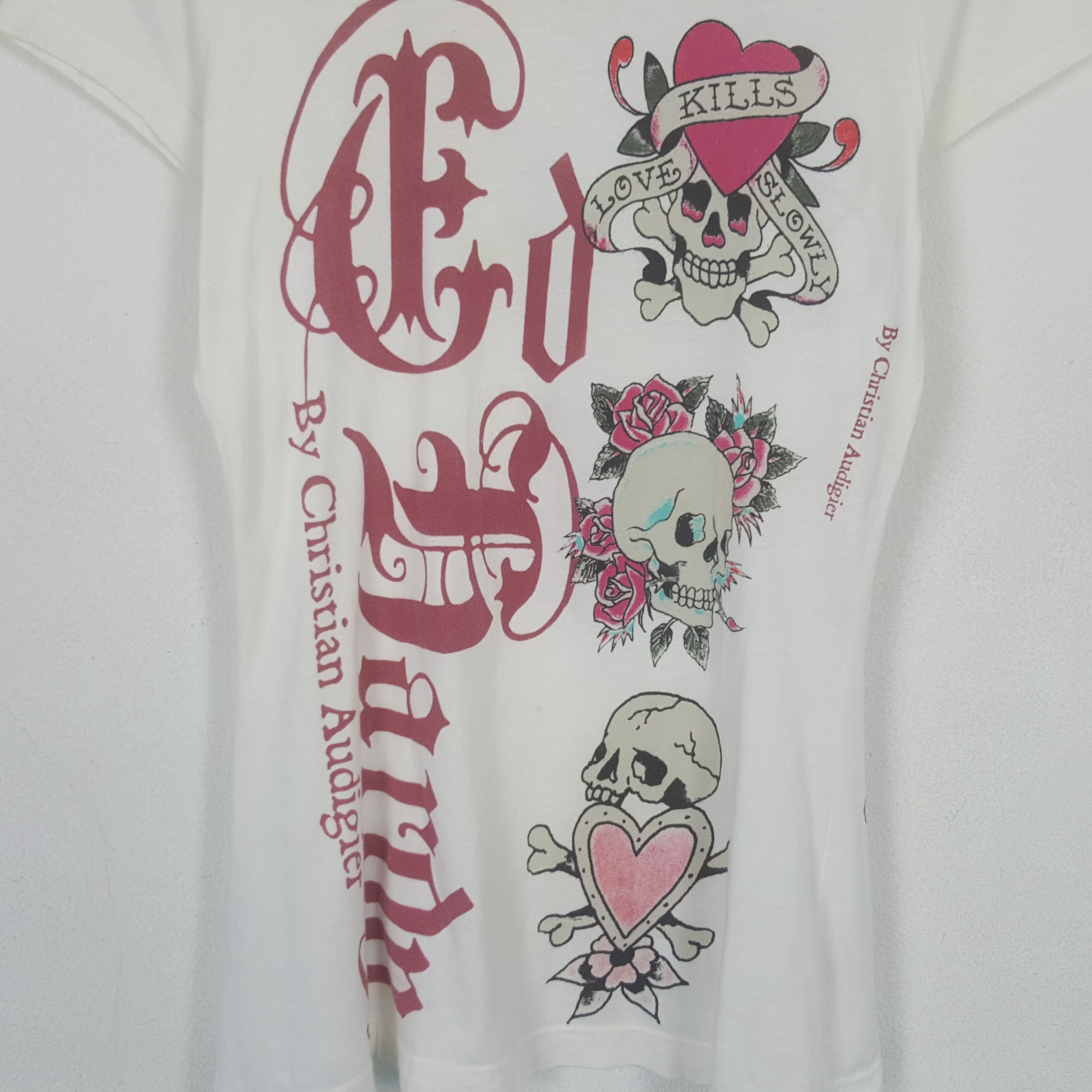 Ed Hardy Vintage Ed Hardy USA Tshirt Size US XS / EU 42 / 0 - 2 Thumbnail
