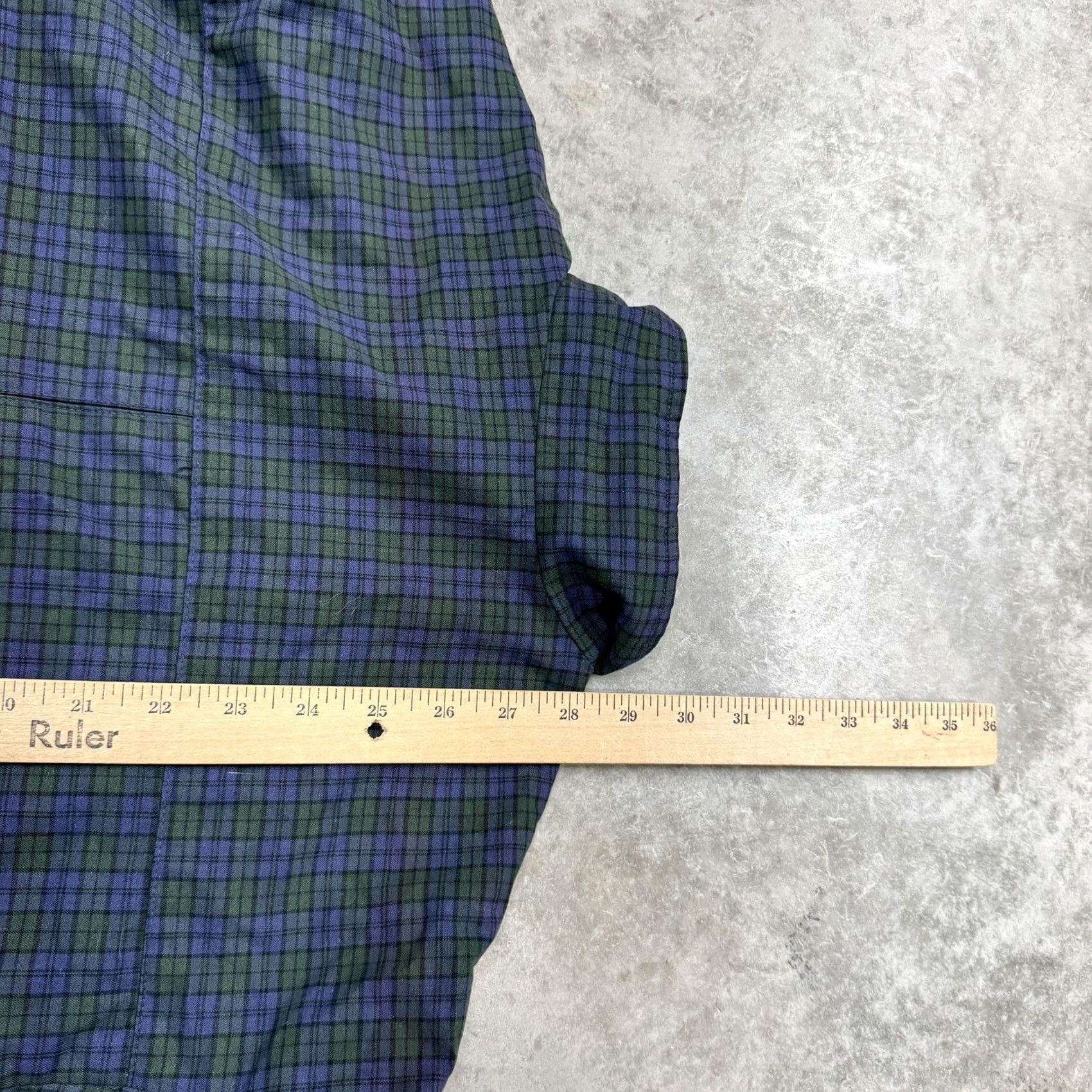 Vintage Duckster Jacket Mens M Green Plaid Full Zip The Summit Country Club 513 Windbreaker Casual Golf Preppy Logo Zipper Pockets Size US M / EU 48-50 / 2 - 8 Thumbnail