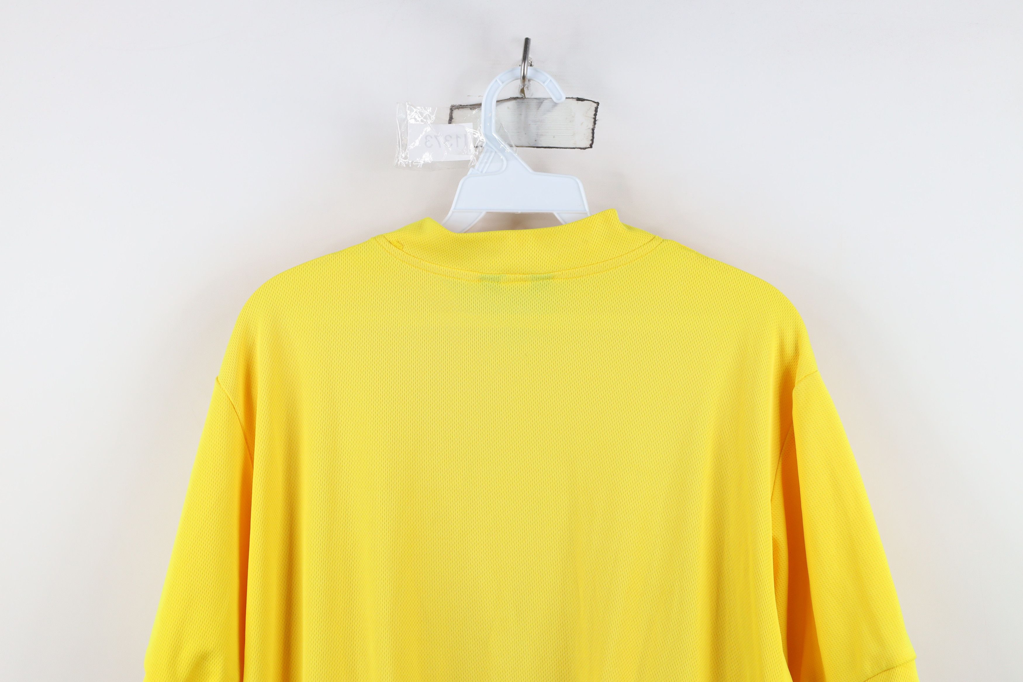 Canari Vintage 90s Canari Half Zip Bicycle Cycling Jersey Yellow Size US L / EU 52-54 / 3 - 13 Thumbnail