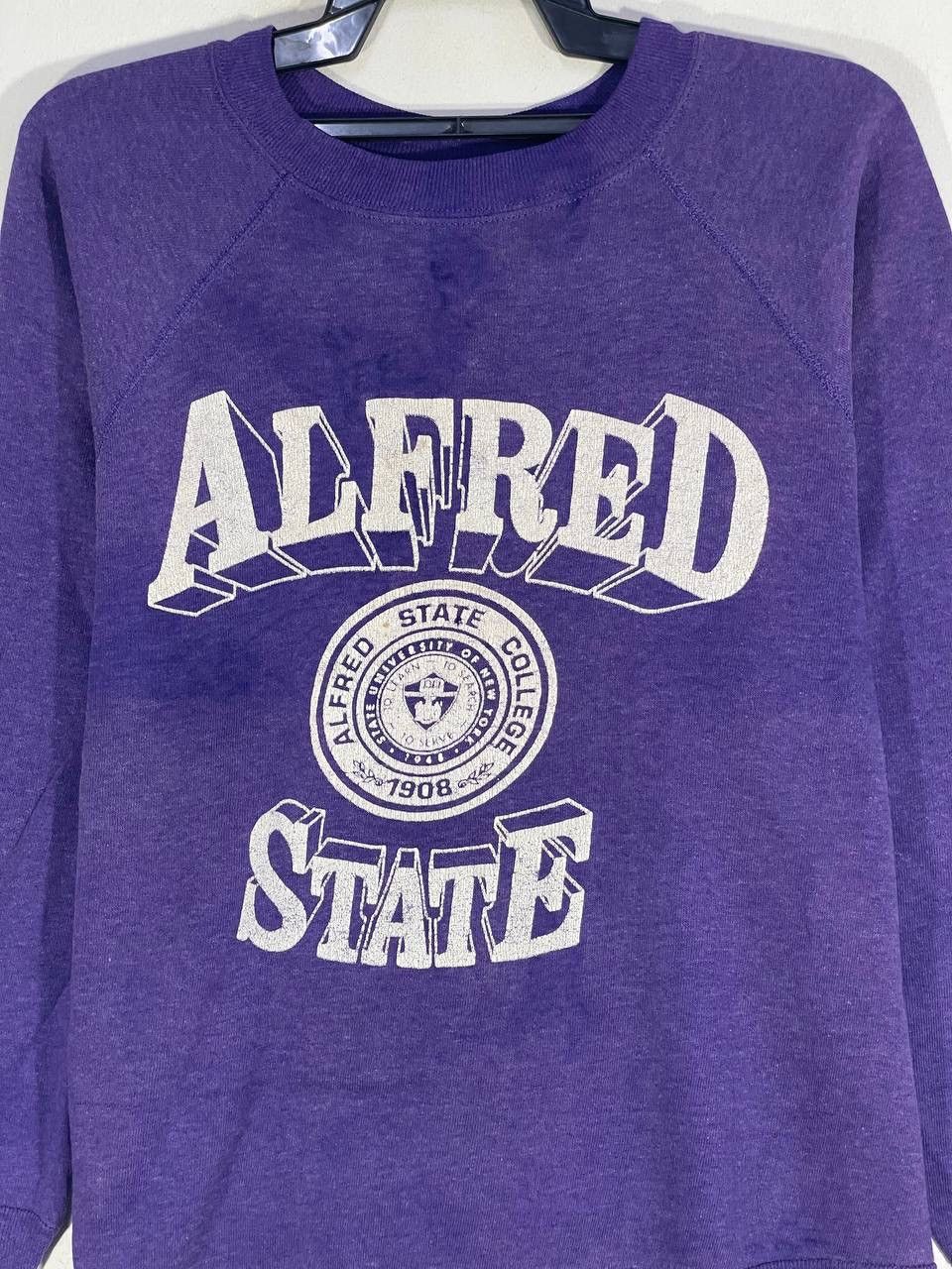 Other Vintage 80s alfred state college sweatshirt jumper size L Size US L / EU 52-54 / 3 - 4 Thumbnail