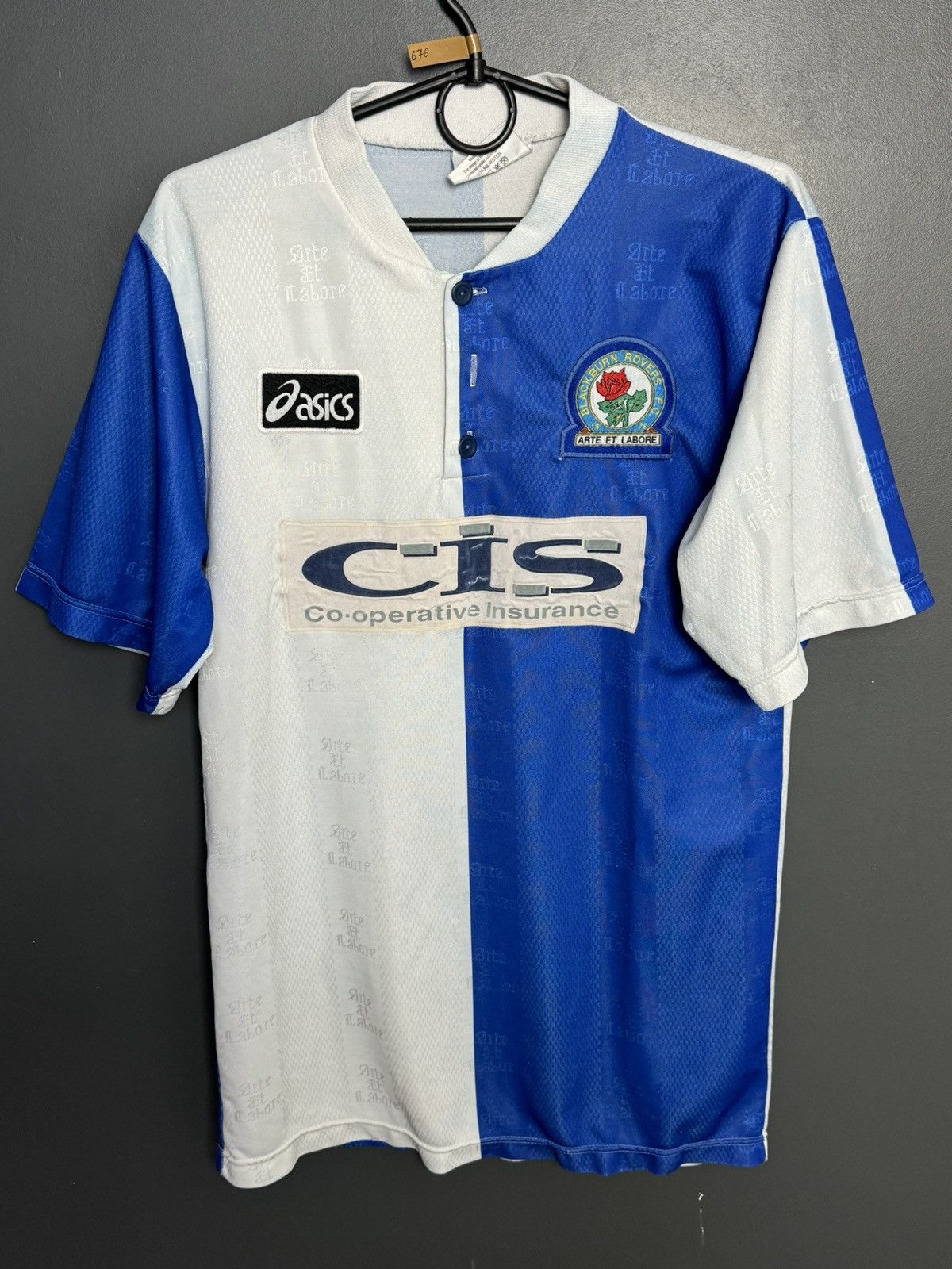Asics Blackburn Rovers 96/98 Home Football Jersey Size US S / EU 44-46 / 1 - 1 Thumbnail