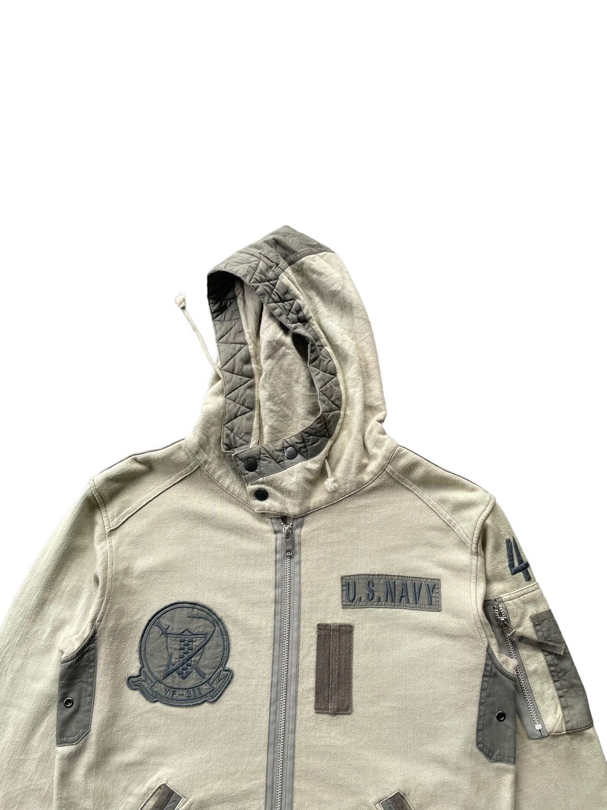 Avirex Avirex Us Navy Zipper Hoodie Size US M / EU 48-50 / 2 - 3 Thumbnail