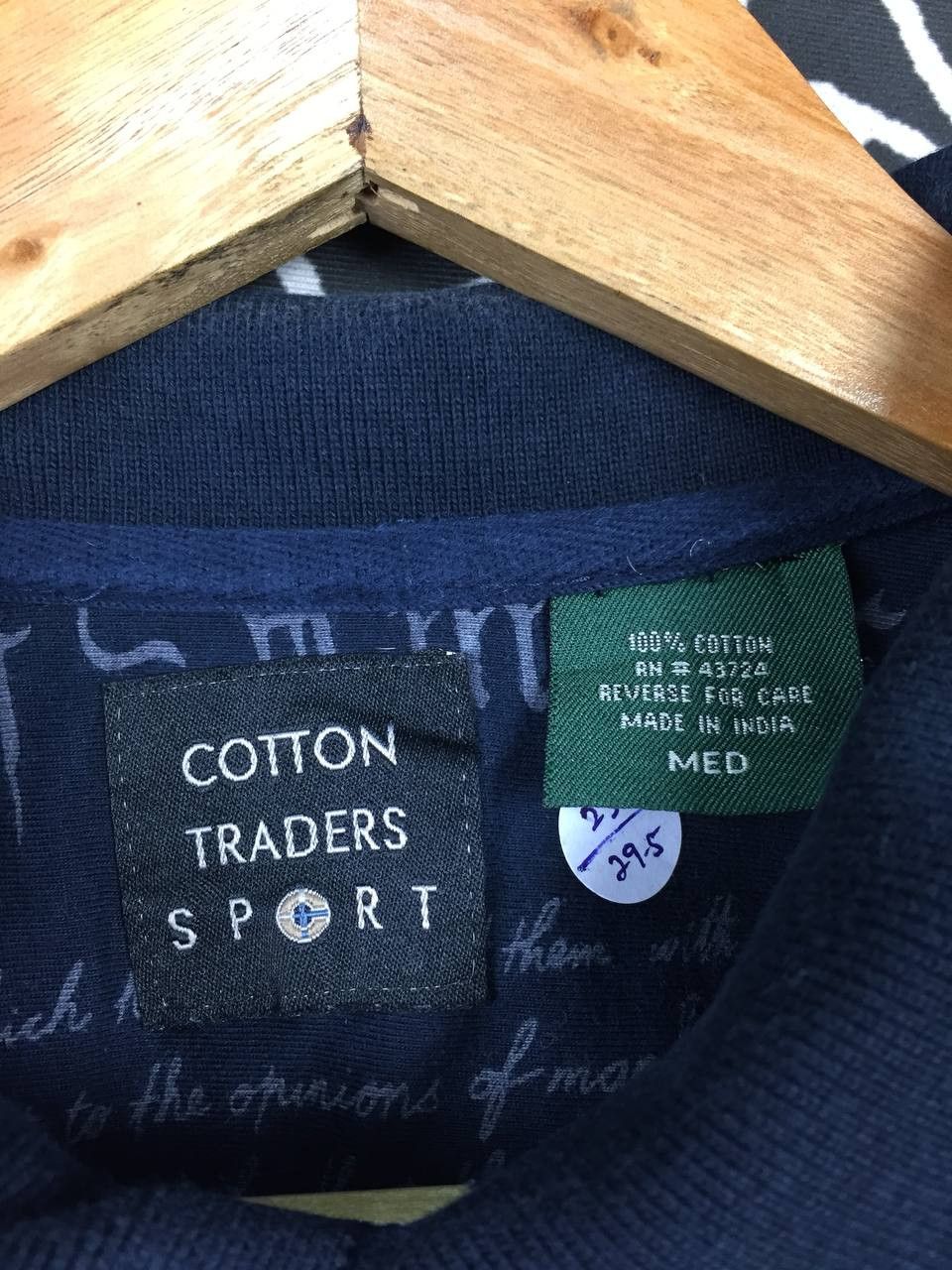 Cotton Traders × Vintage Cotton Traders Sport American Flag All Over Print Polo Tee Size US M / EU 48-50 / 2 - 9 Thumbnail