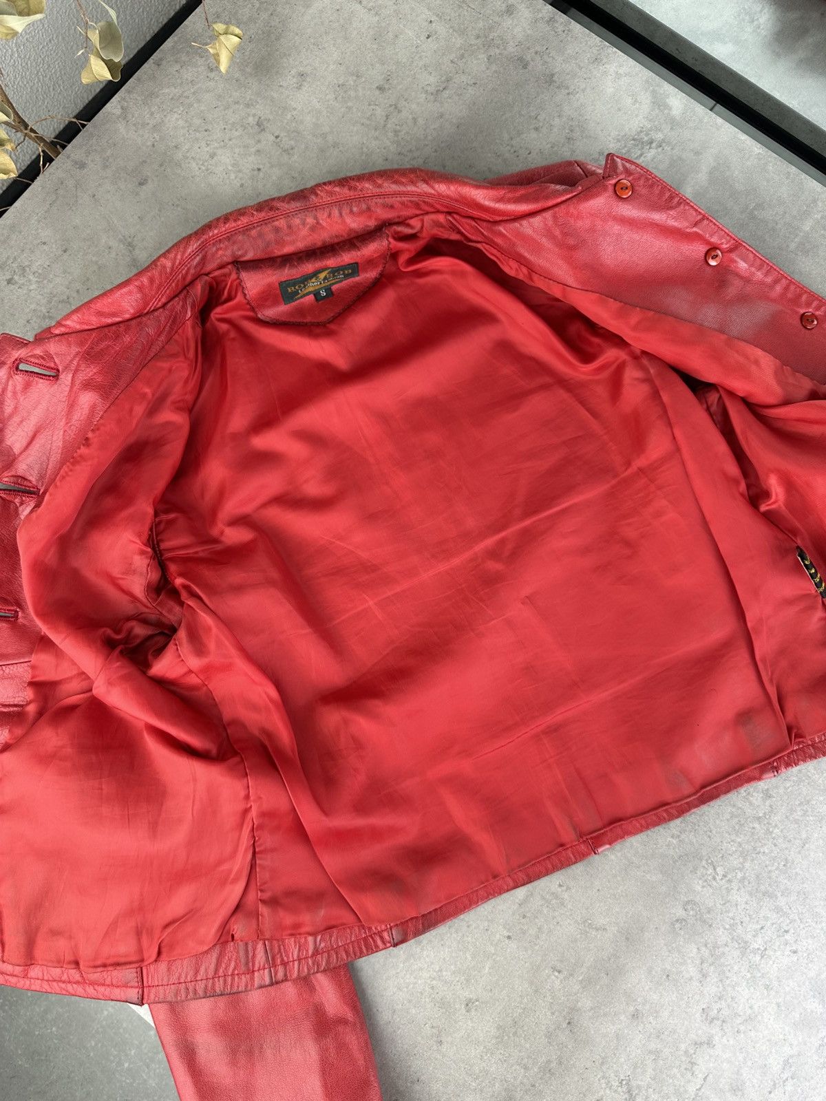 Japanese Brand Vintage Leather Jacket Size S / US 4 / IT 40 - 11 Thumbnail