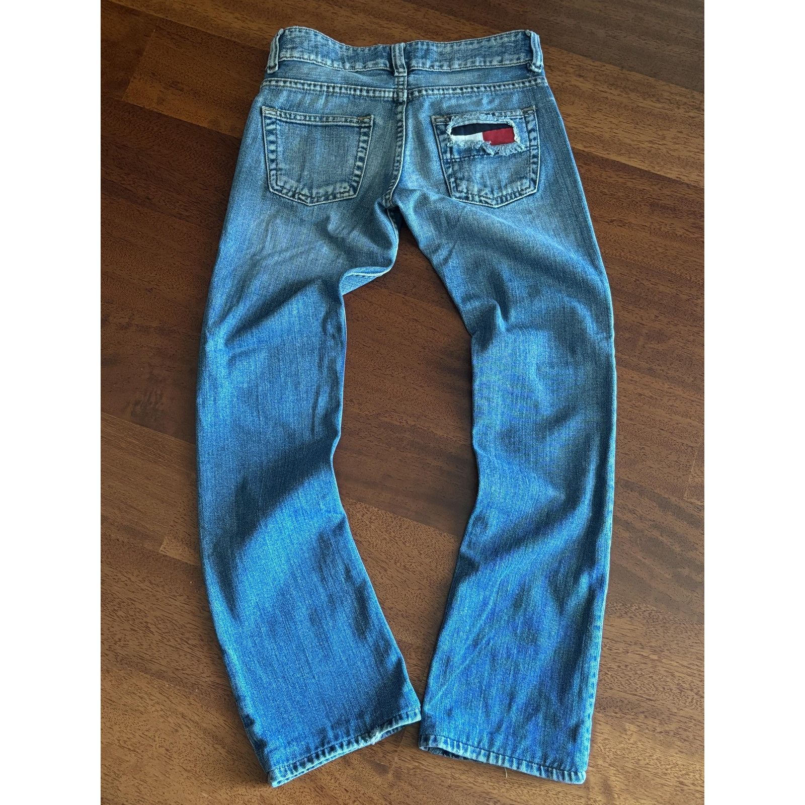 Tommy Hilfiger Tommy Hilfiger Jeans W26 L34 2000s Distressed Y2K Denim Size US 26 / EU 42 - 3 Thumbnail