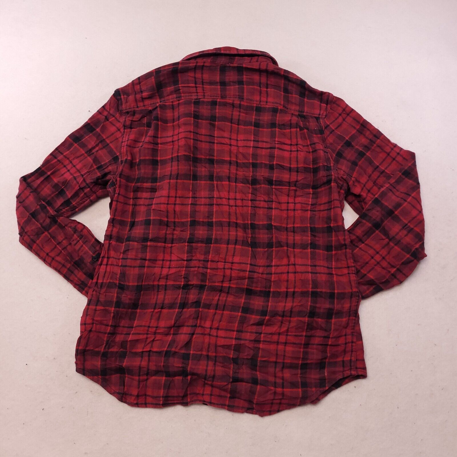 Old Navy Old Navy Tartan Flannel Button Shirt Mens Size Medium M Red Size US M / EU 48-50 / 2 - 11 Thumbnail
