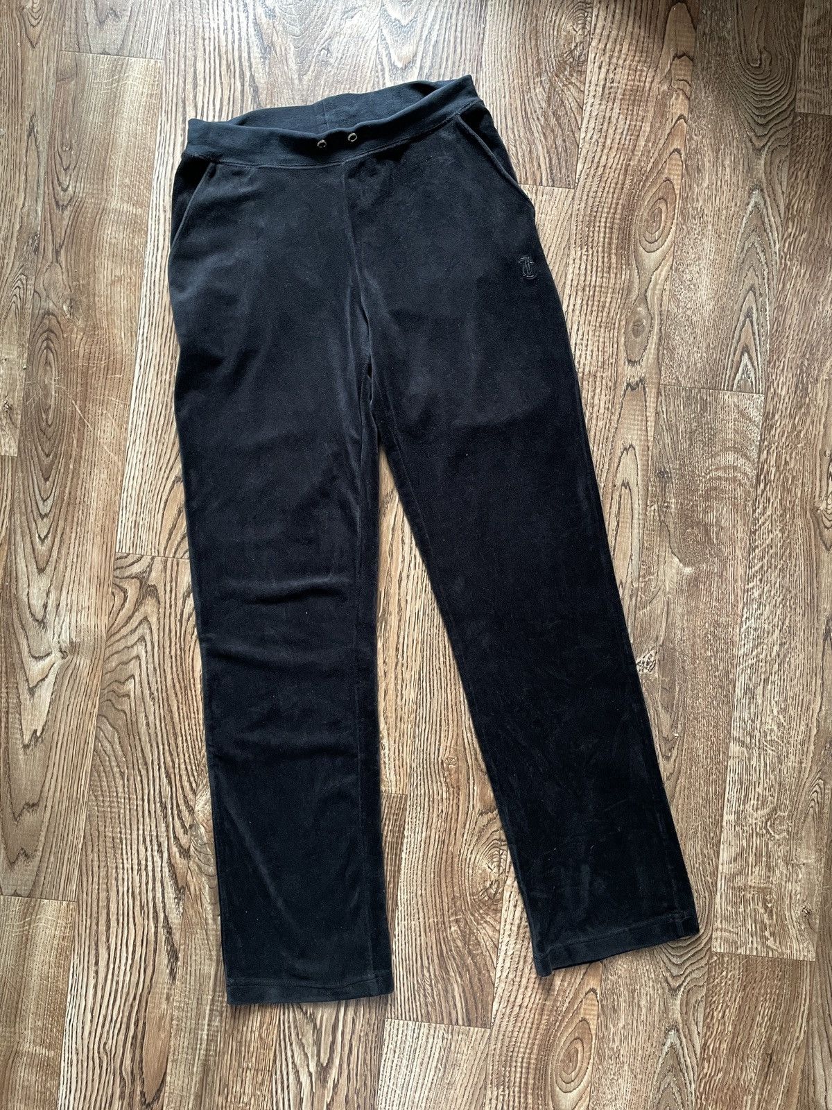 Juicy Couture Vintage Juicy Couture y2k Velvet Sweatpants Baggy 90s Size 27" / US 4 / IT 40 - 2 Thumbnail
