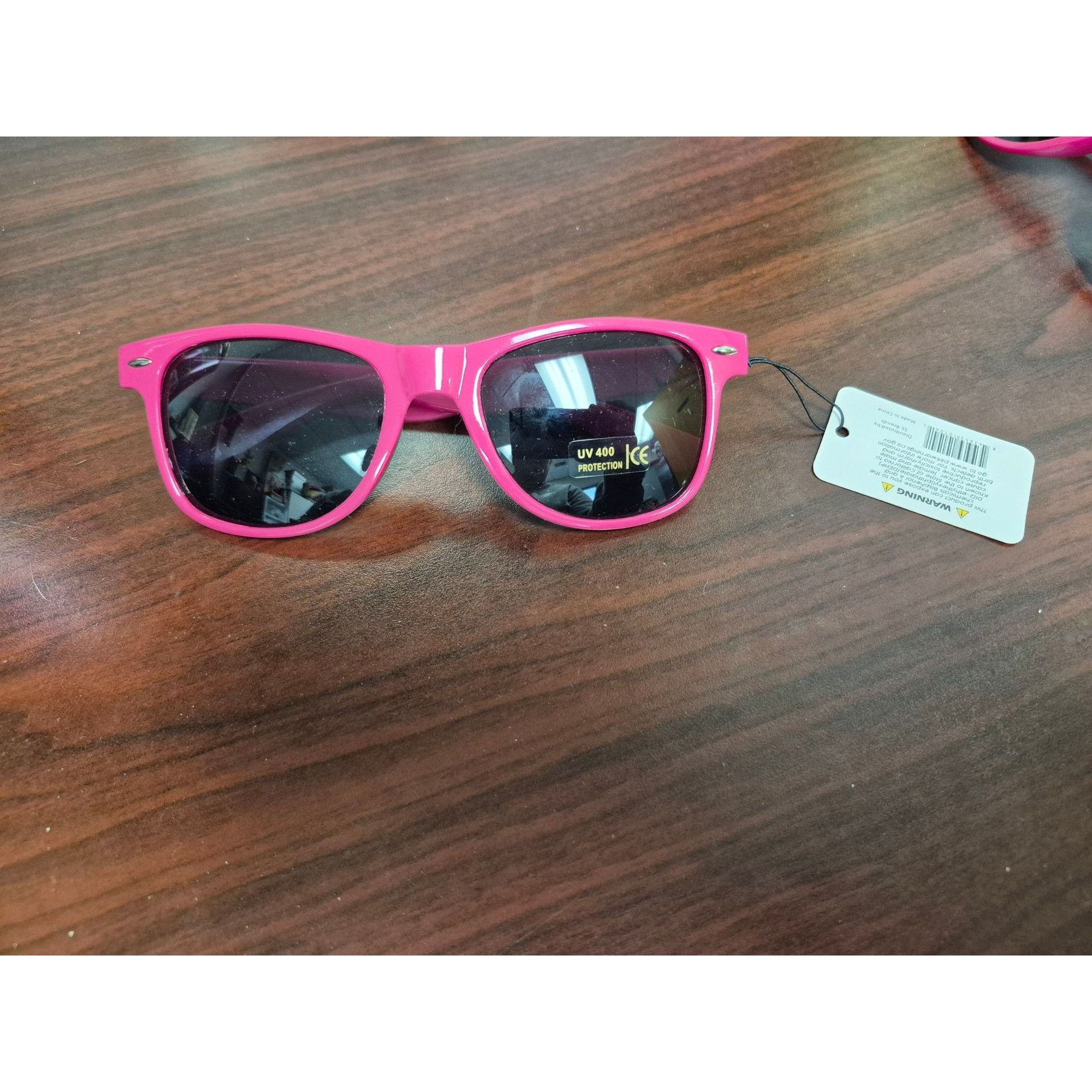 Other Pink UV 400 Protection Sunglasses With Tag - Stylish Retro W Size ONE SIZE - 1 Thumbnail