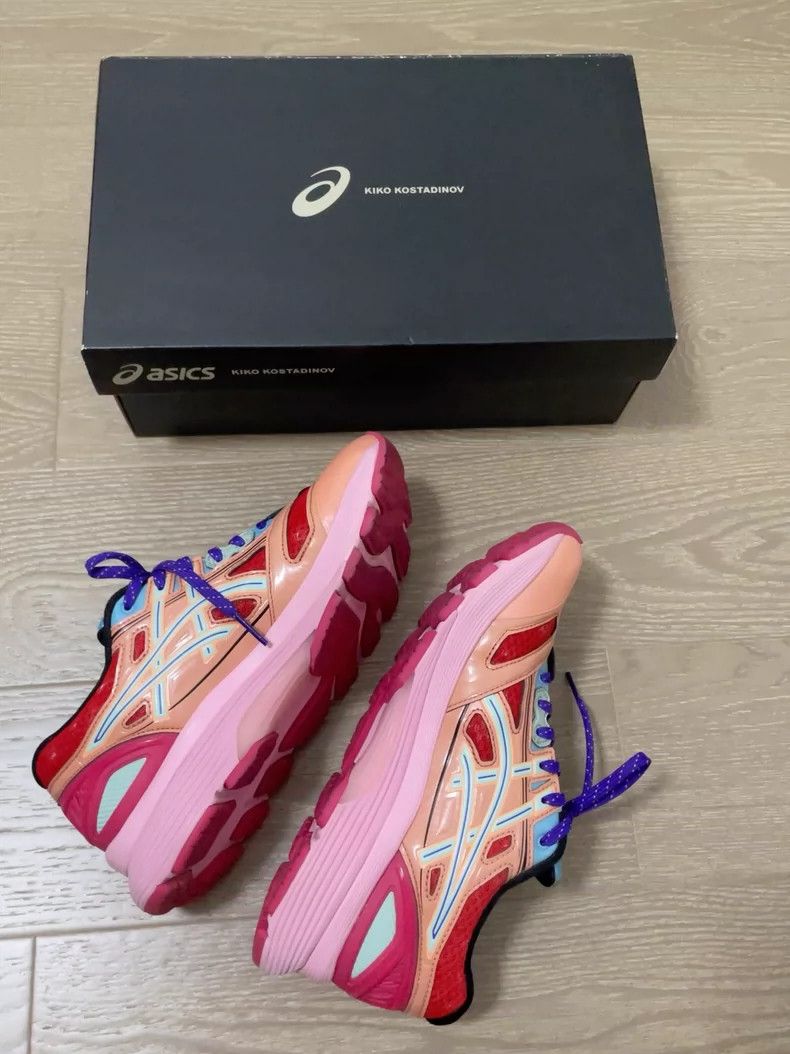 Kiko Kostadinov Kiko Kostadinov Gel-Korika Asics Kiko Co-Branded Pink Retro Size US 5.5 / IT 35.5 - 5 Thumbnail
