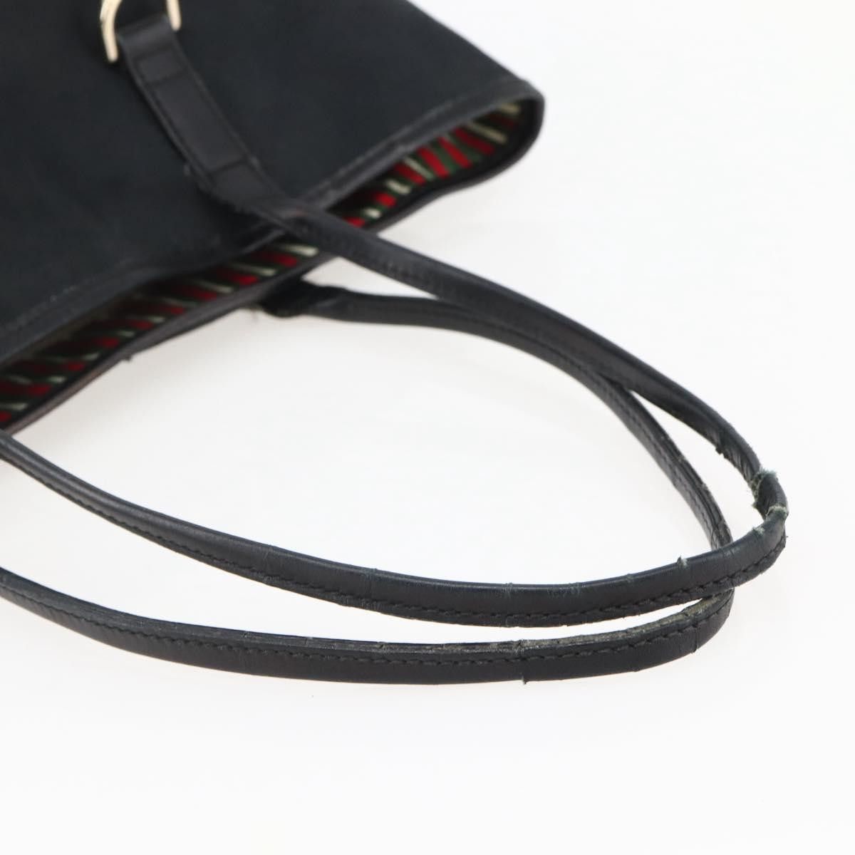 Gucci GUCCI GG Canvas Abbey Tote Bag Black Gold Size ONE SIZE - 7 Thumbnail