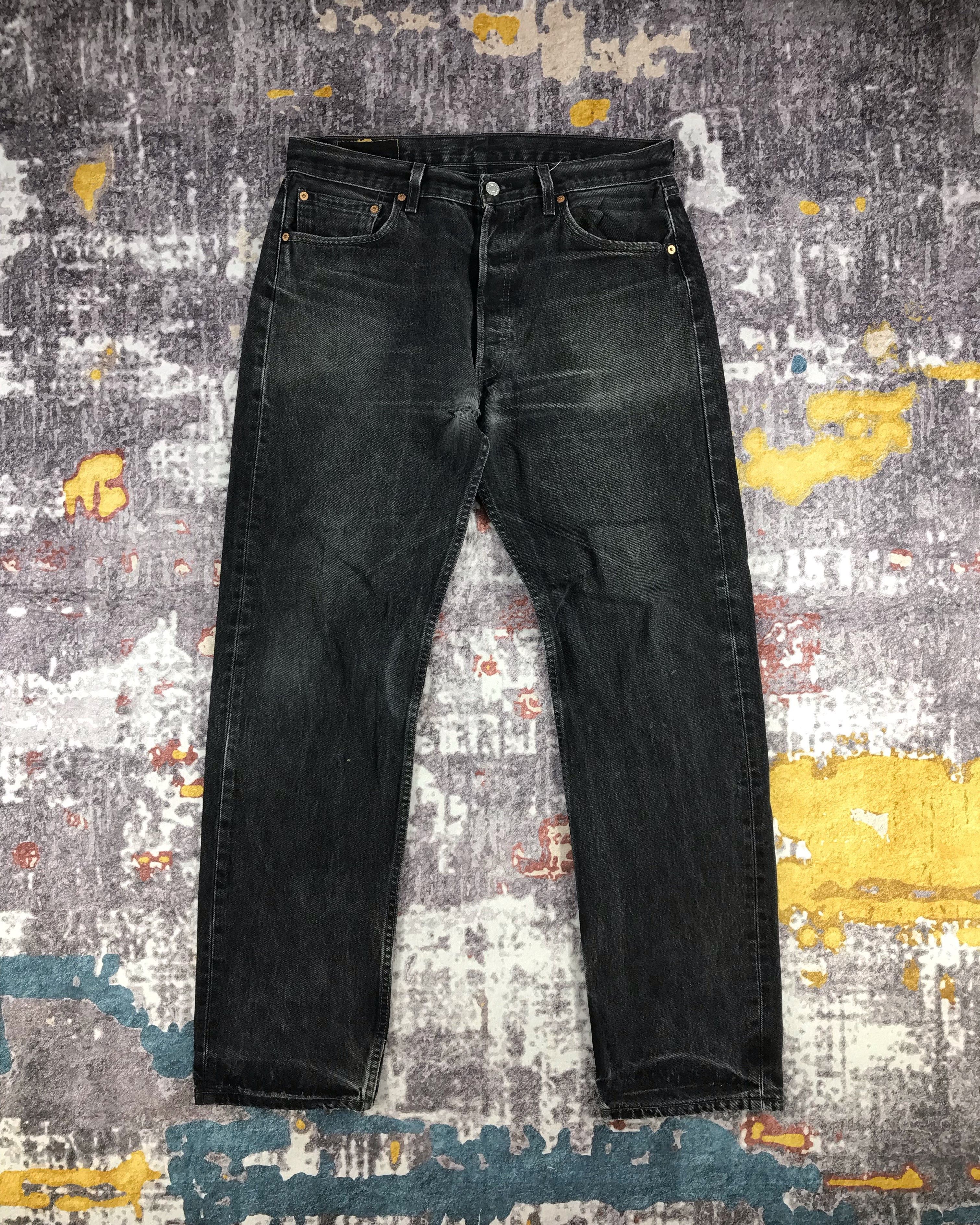 Levi's × Vintage 90s Vintage Levis 501 Earth Tone Jeans-JM2277 Size US 35 - 1 Thumbnail