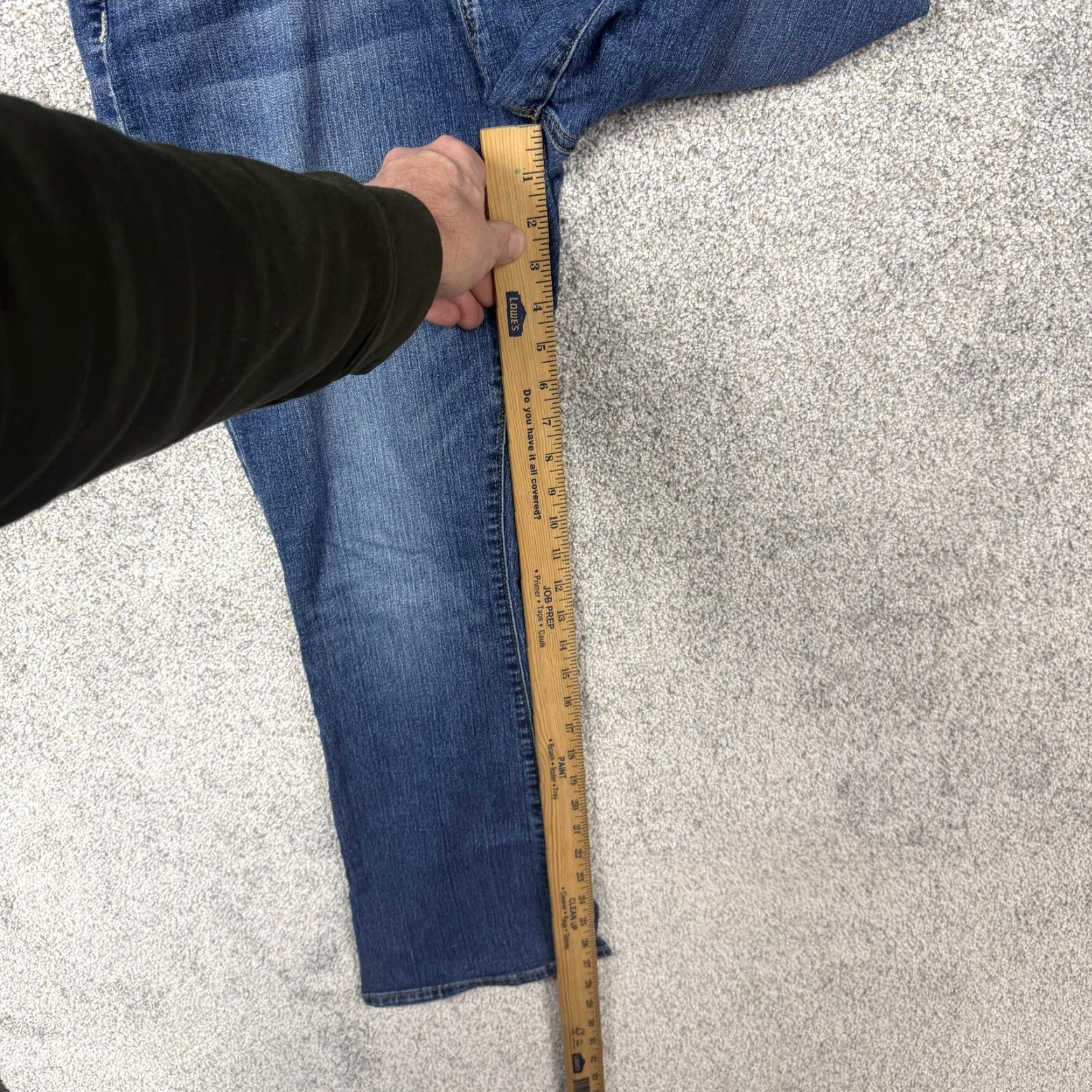 Vintage Signature Levi's Modern Bootcut Jeans Womens 10S Bootcut Denim Blue Medium 30x27 5-Pocket Stretch Jeans Womens Size 32" / US 10 / IT 46 - 4 Thumbnail
