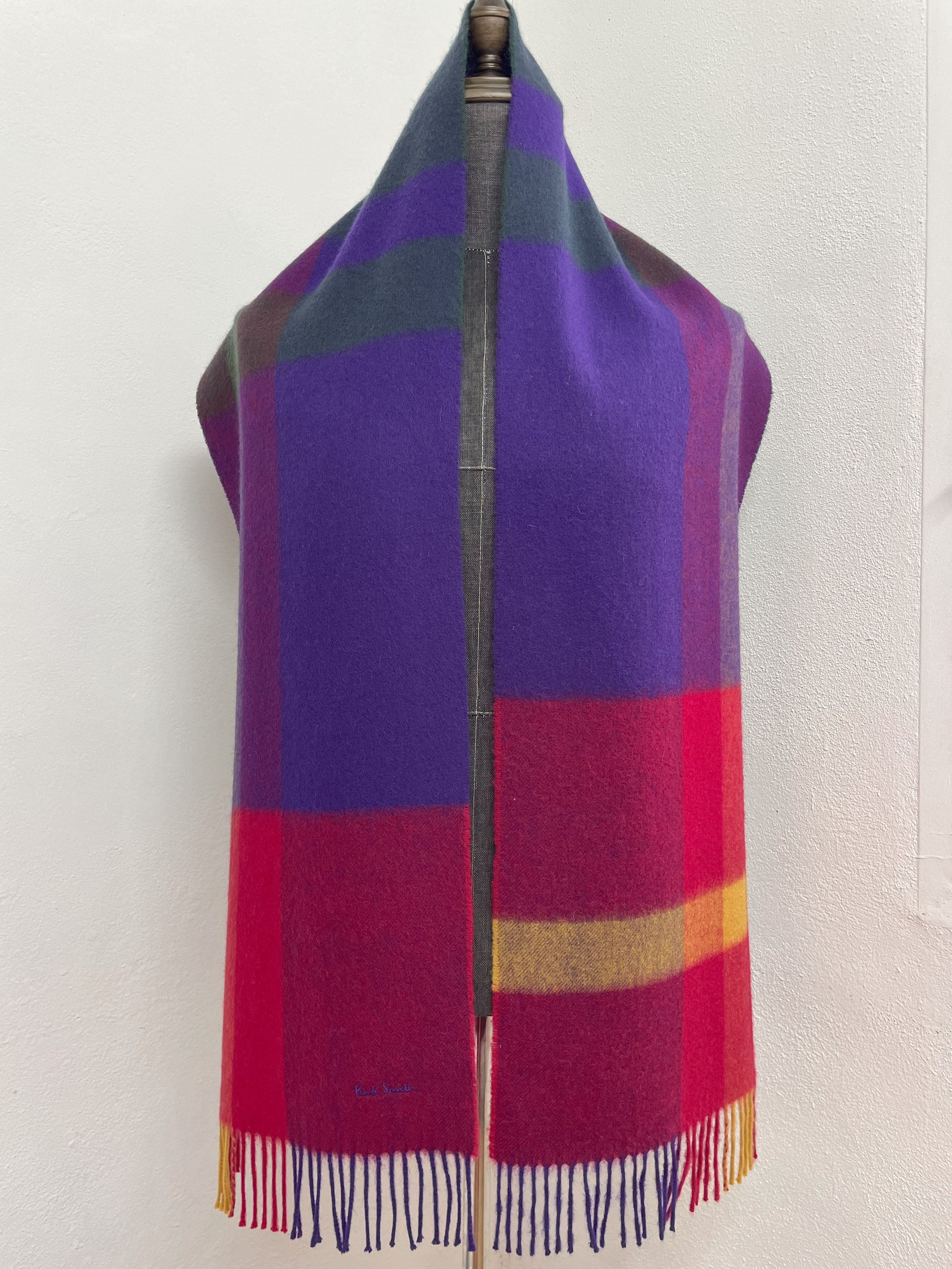 Paul Smith Paul Smith Scarf / Muffler - 6194 Size ONE SIZE - 3 Thumbnail