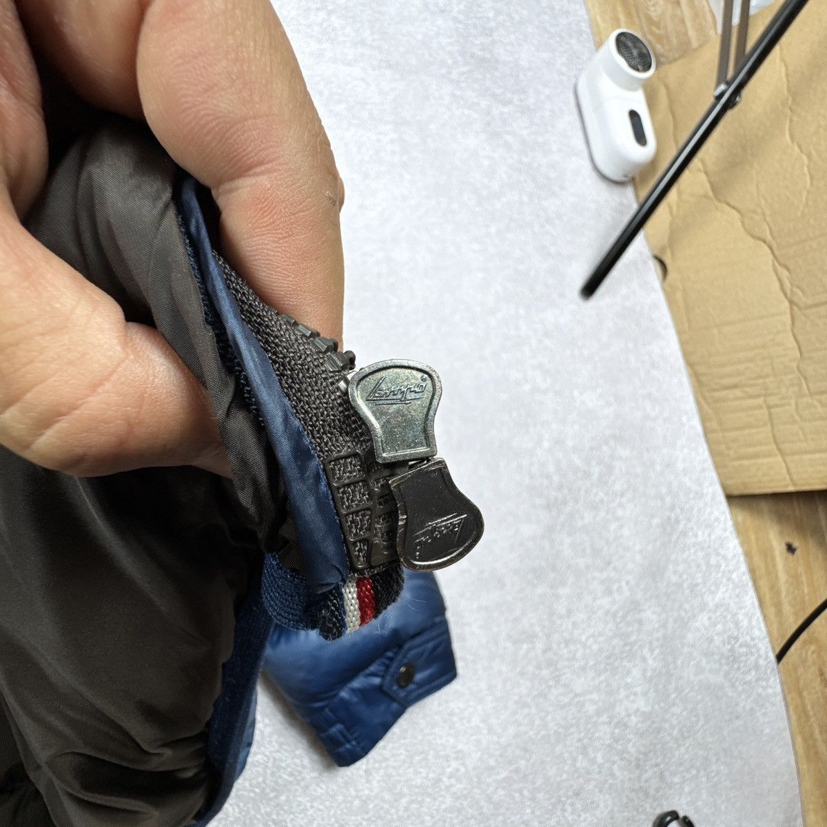 Moncler Men`s Moncler Norbert Blue Nylon Puffer Jacker Size 5 / L-XL Size US L / EU 52-54 / 3 - 14 Thumbnail