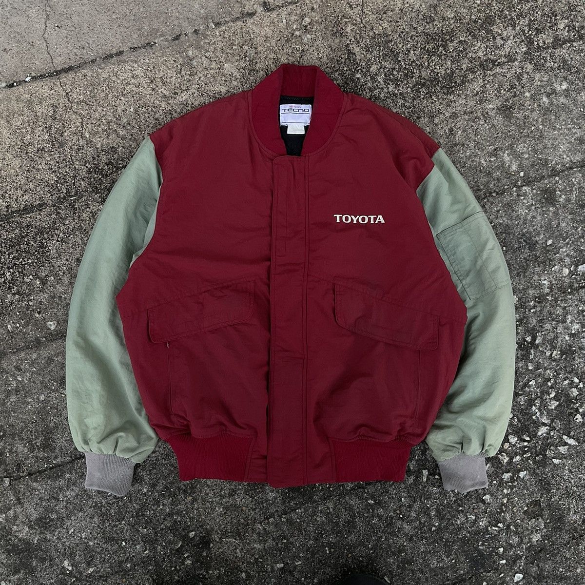 Vintage Vintage Toyota Tecno Mechanics Uniform Winter Jacket Size US M / EU 48-50 / 2 - 2 Thumbnail