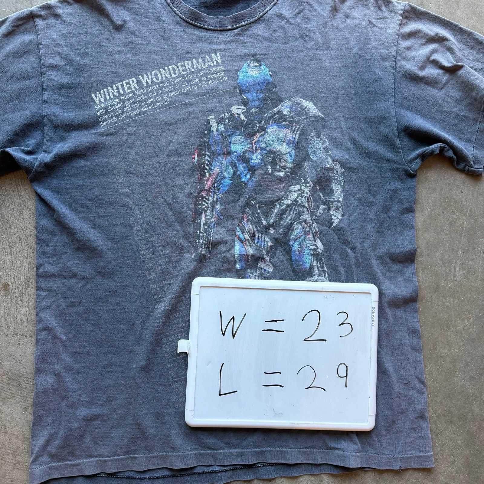 Vintage 1996 Batman Winter Wonderman Dr Freeze Tee Size US XL / EU 56 / 4 - 8 Thumbnail