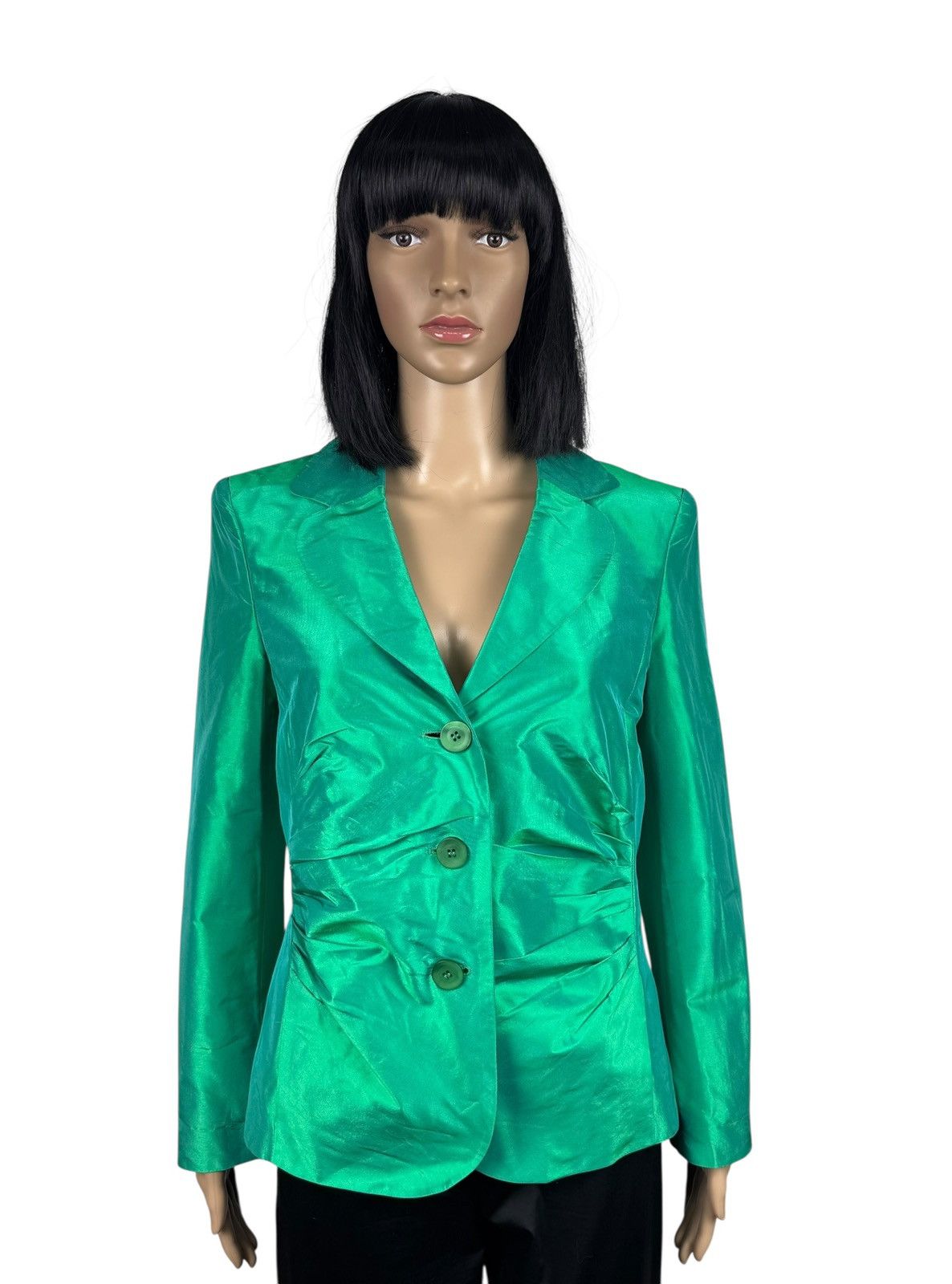 Other Madeleine Silk Blazer Shimmer size DE42 UK16 Size XL / US 12-14 / IT 48-50 - 1 Thumbnail