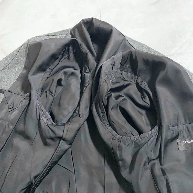 Comme des Garcons Comme Des Garcons MLong grey thin jacket 2502-Nextarrow Size US M / EU 48-50 / 2 - 5 Thumbnail