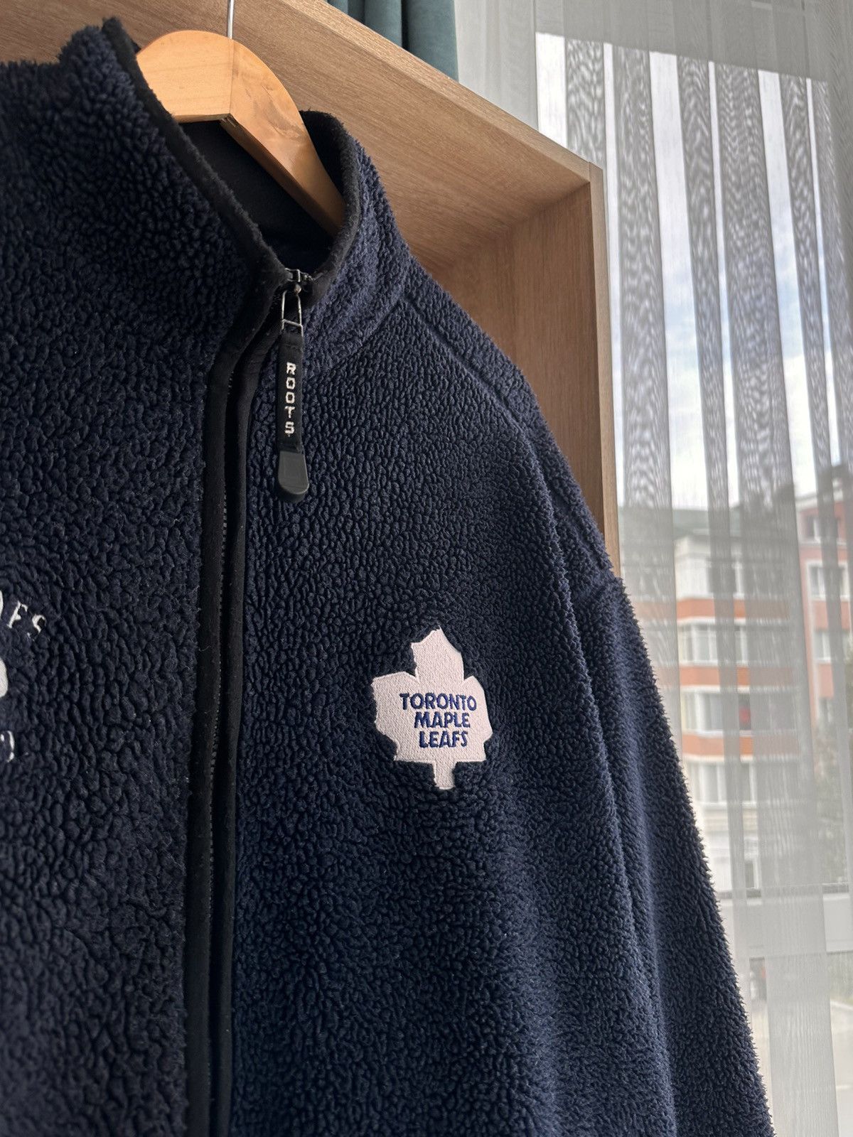 NHL × Vintage Vintage Toronto Maple Leafs NHL 2000 Sherpa Jacket Size US XL / EU 56 / 4 - 5 Thumbnail