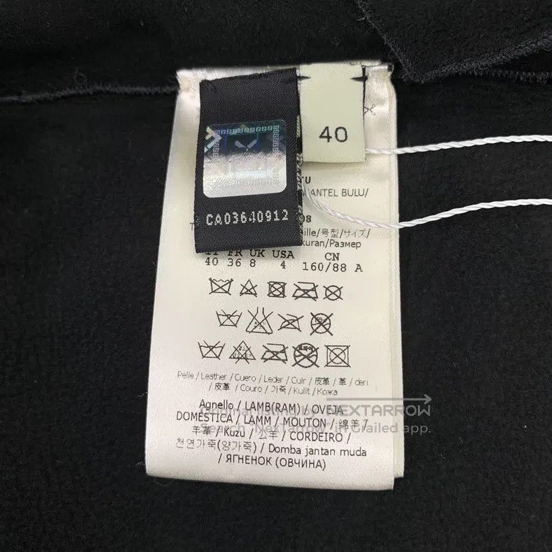 Fendi Fendi Black little monster fur-lined zip-up jacket Size XS / US 0-2 / IT 36-38 - 6 Thumbnail