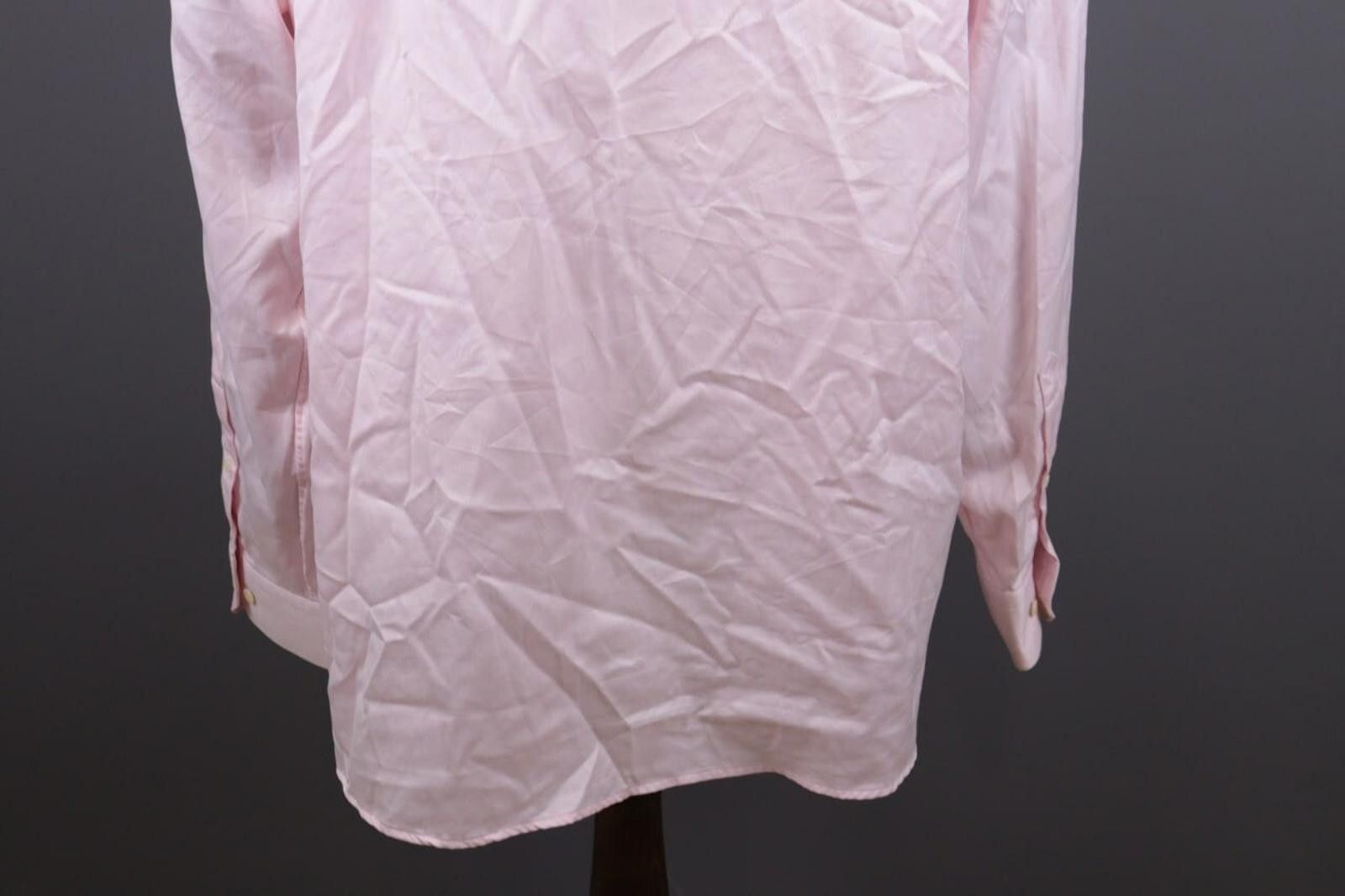 Eton Eton Slim Fit Pink Button Down Dress Shirt Size 47 / 18 Size US M / EU 48-50 / 2 - 9 Thumbnail