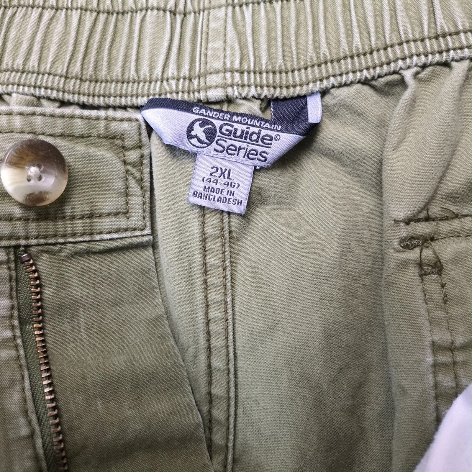Other Gander Mountain Guide Series Green Cargo Shorts Men's 2XL Size US 44 / EU 60 - 3 Thumbnail