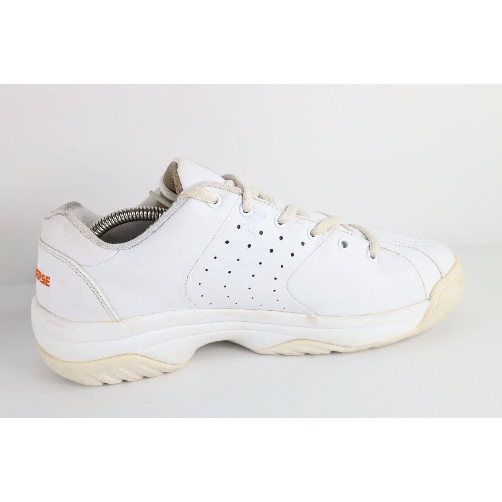 Converse × Vintage Vintage 90s Converse Distressed Spell Out Leather Shoes Size US 10 / EU 43 - 10 Thumbnail