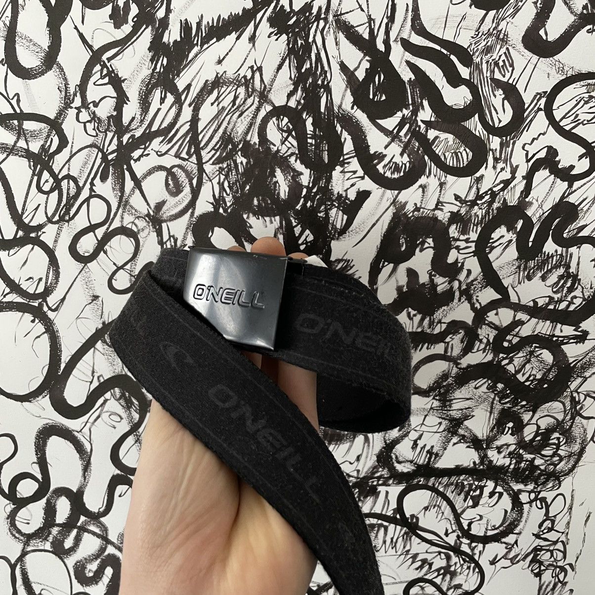 O'Neill × Vintage Vintage O’Neill Streetwear Belt Colour black Y2k Size ONE SIZE - 1 Thumbnail
