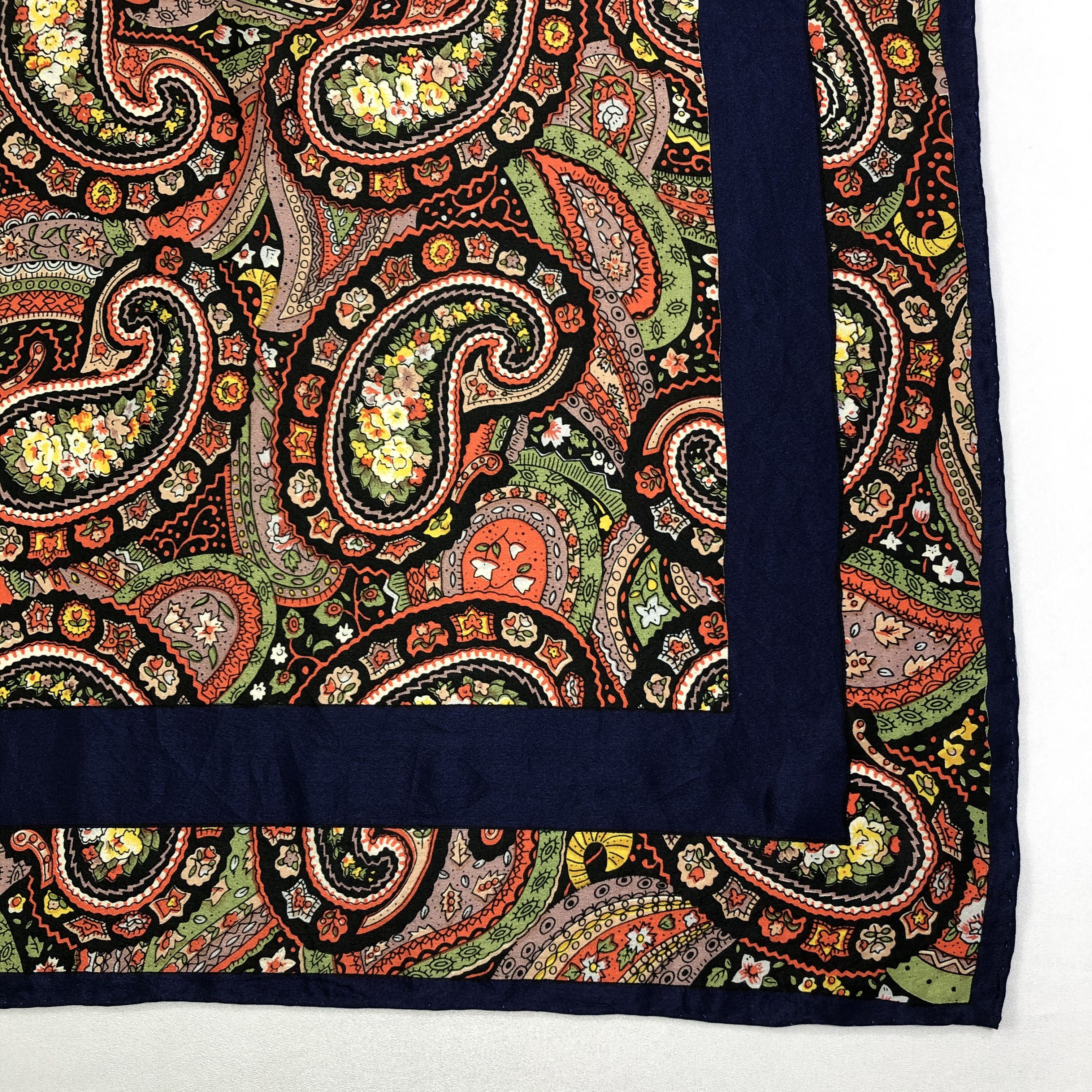 Vintage Vintage Silk Scarf Size ONE SIZE - 4 Thumbnail