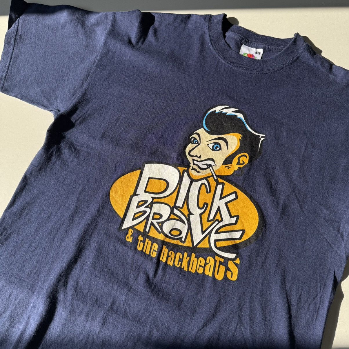 Band Tees × Vintage Vintage Dick Brave and the Backbeats band tee rock metal Size US M / EU 48-50 / 2 - 5 Thumbnail