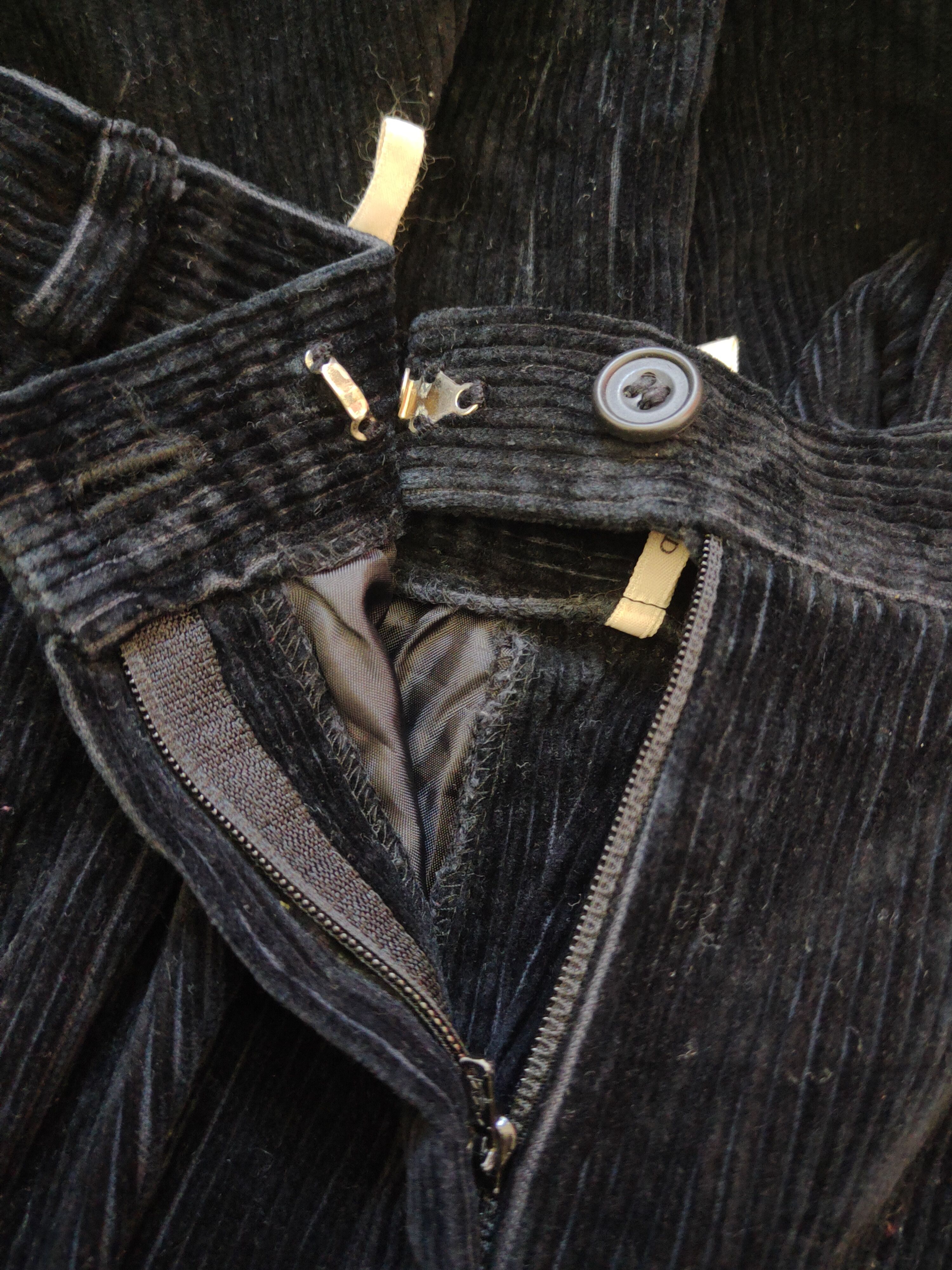 Vintage miss Onward Black vintage Corduroy Pants #S1726 Size 25" / US 0 / IT 36 - 13 Thumbnail