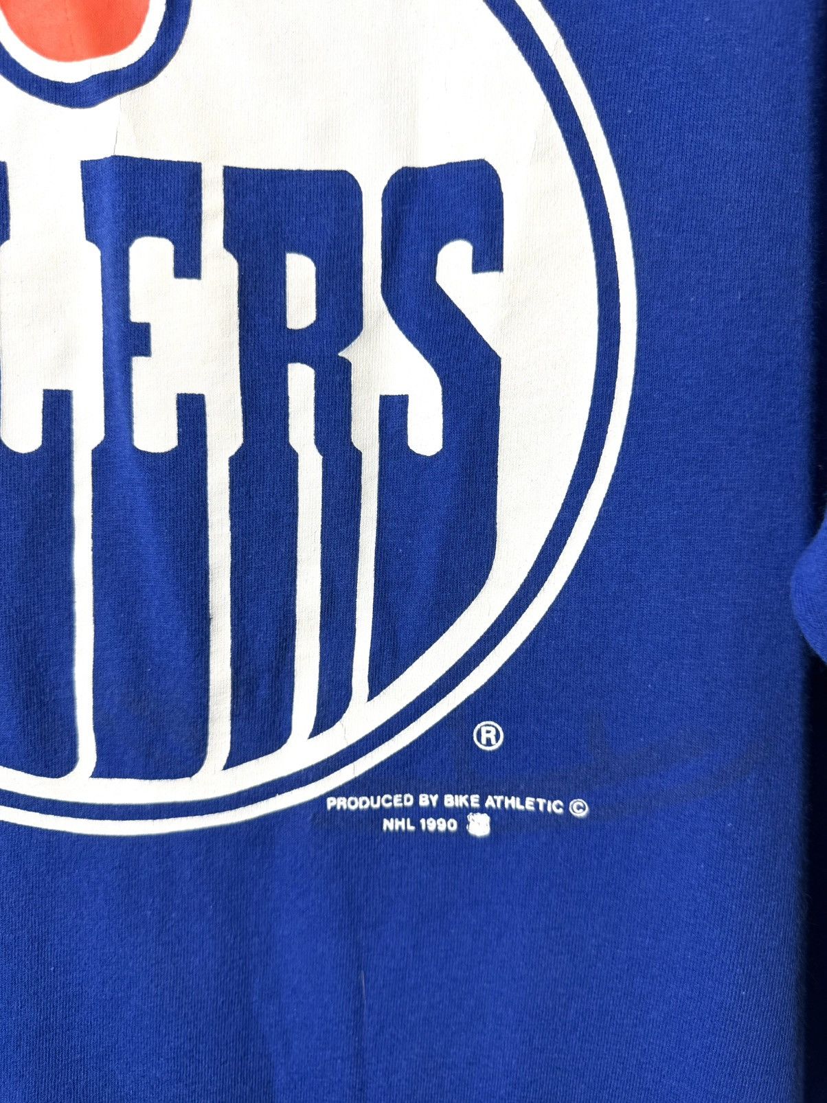 NFL Vintage NFL Oilers 1990 T Shirt Football NHL Size US XL / EU 56 / 4 - 3 Thumbnail