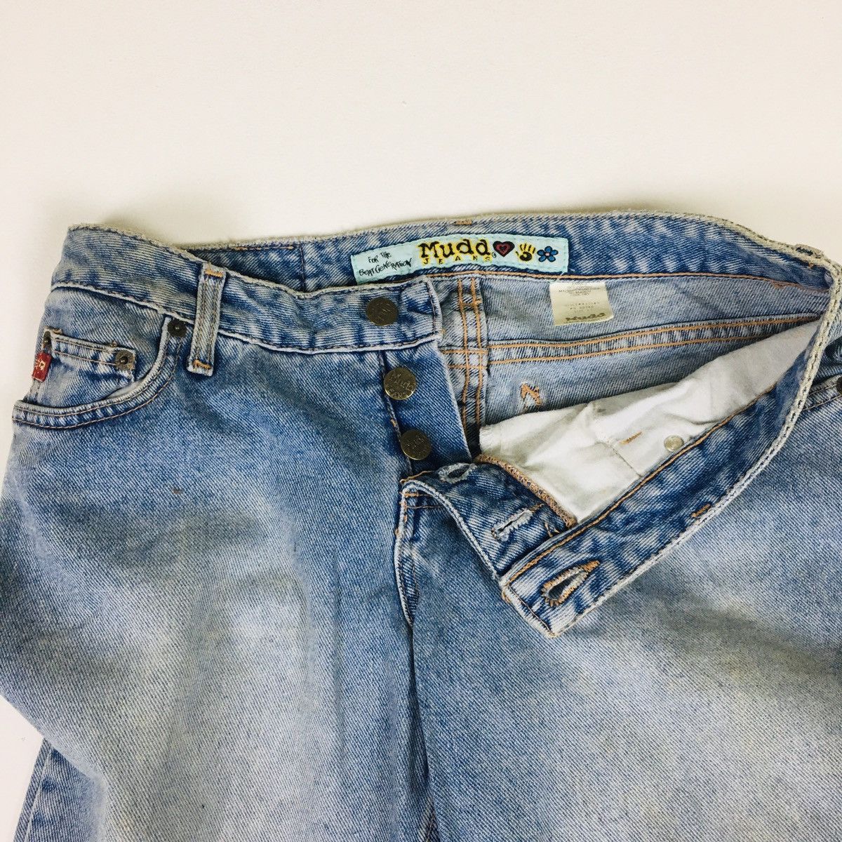 Vintage Vintage Mudd Jeans Classic Bell Bottom Size US 32 / EU 48 - 9 Thumbnail