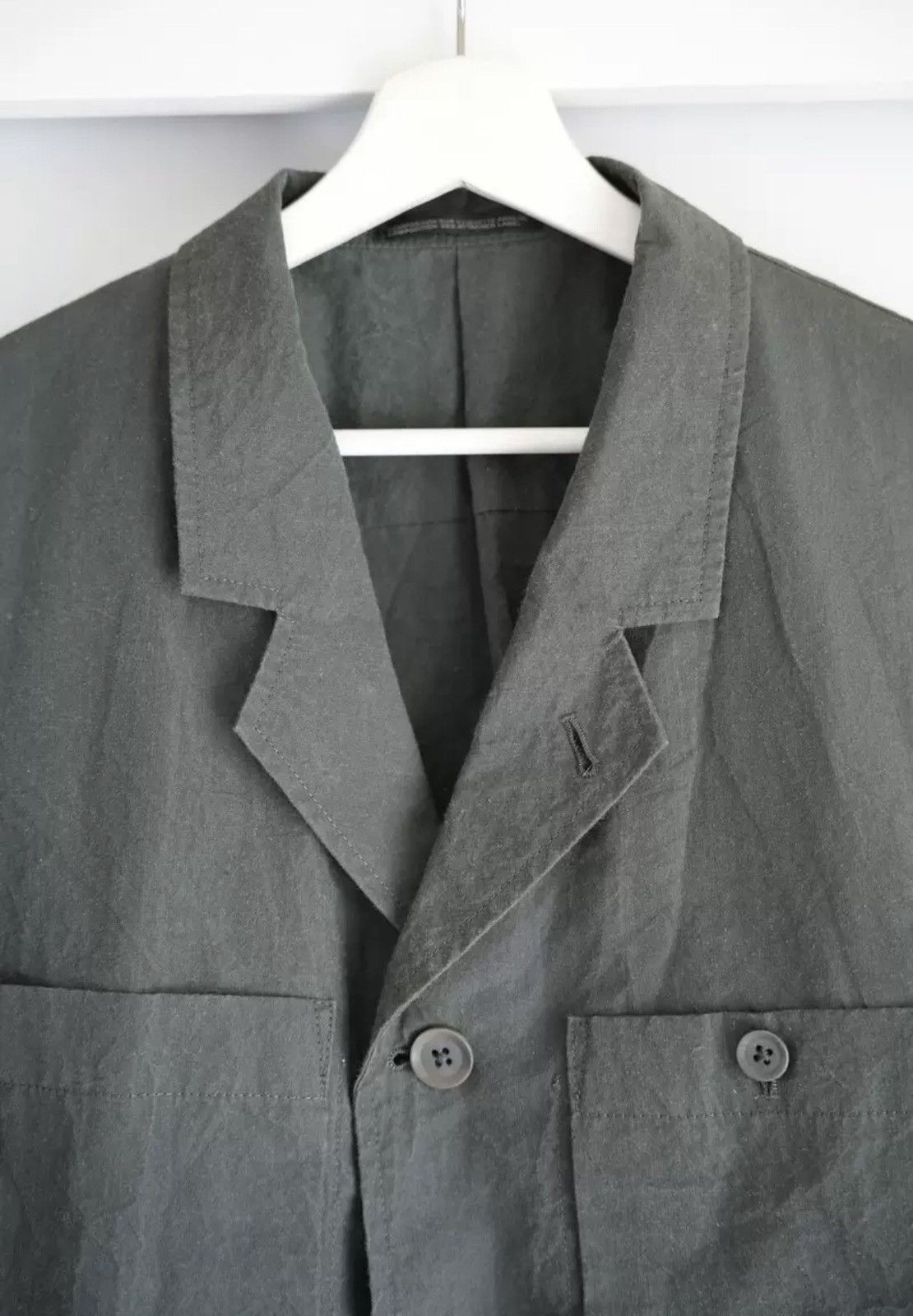 Yohji Yamamoto Yohji Yamamoto 06ss Metal Belt Work Coat 2412-Nextarrow Size US M / EU 48-50 / 2 - 4 Thumbnail