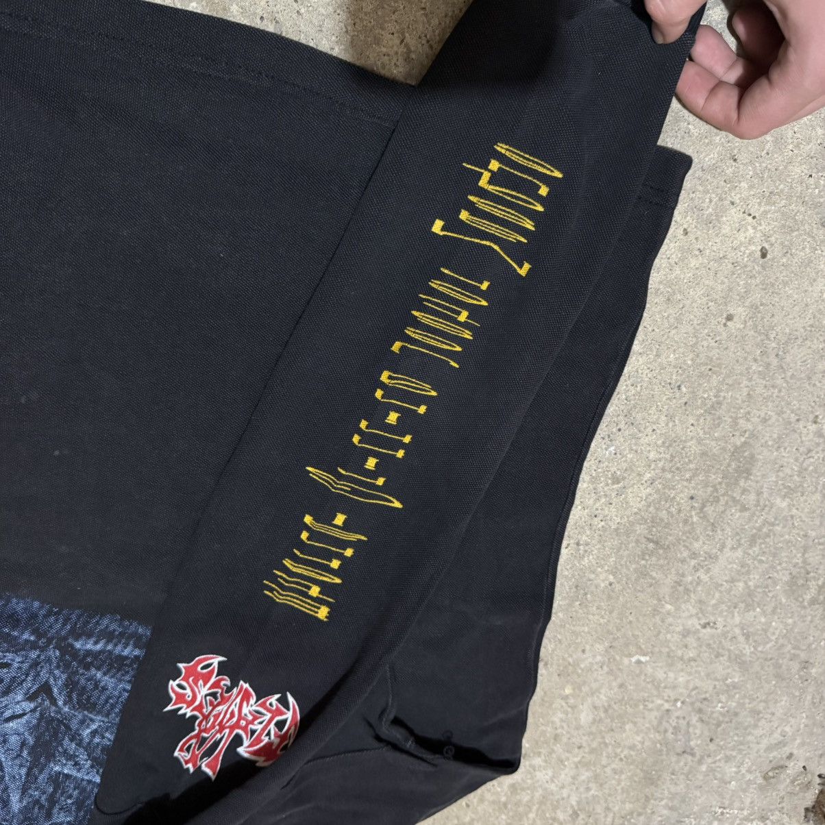 Band Tees × Vintage Vintage 90s In flames long sleeve the jester race Size US XL / EU 56 / 4 - 5 Thumbnail