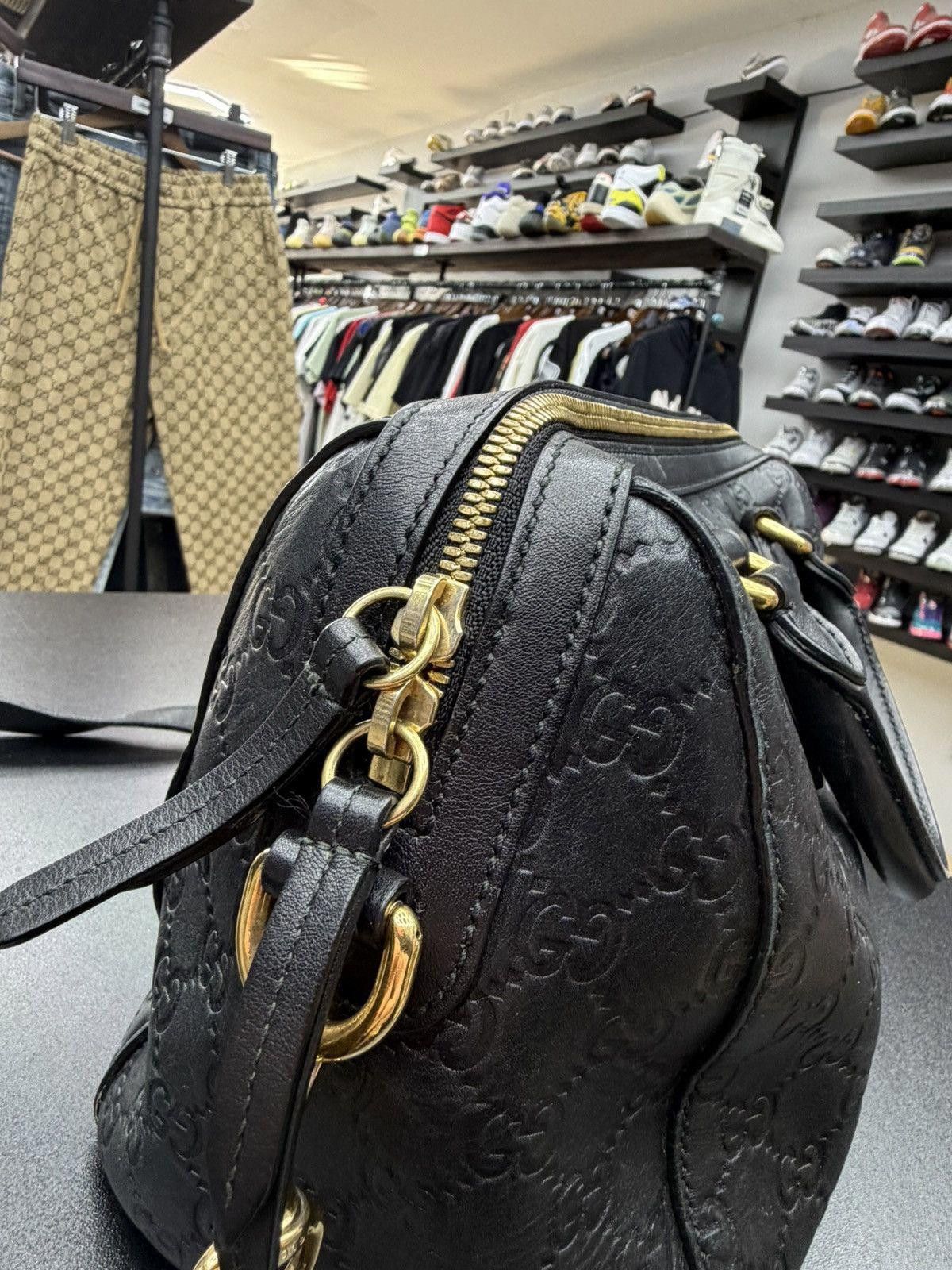 Gucci Gucci Boston Bag Guccissima Leather Medium Retail $1980 Size ONE SIZE - 10 Thumbnail