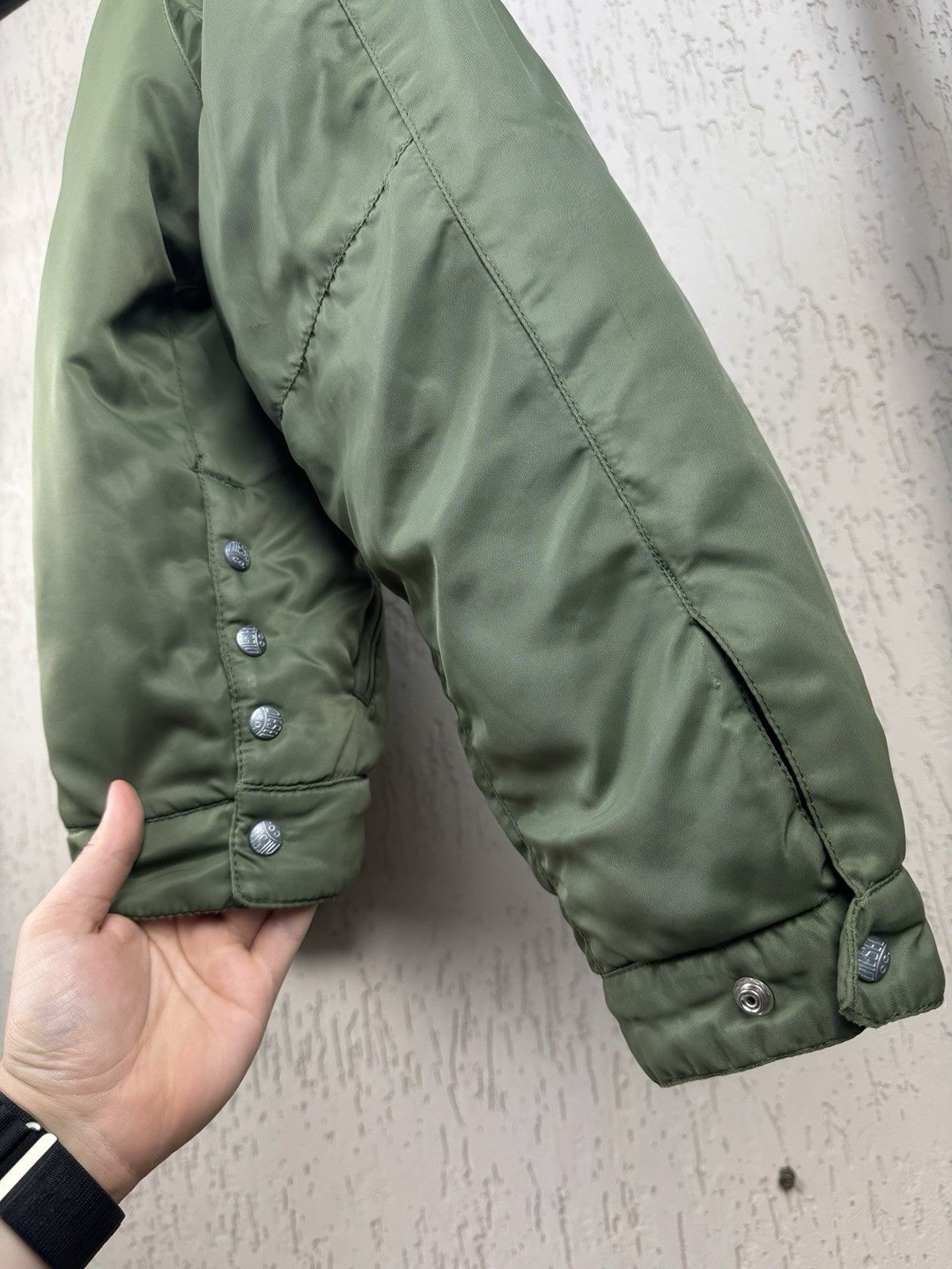 Diesel × Vintage Diesel State Guard Military Bomber Jacket Made In Italy Size US XL / EU 56 / 4 - 14 Thumbnail