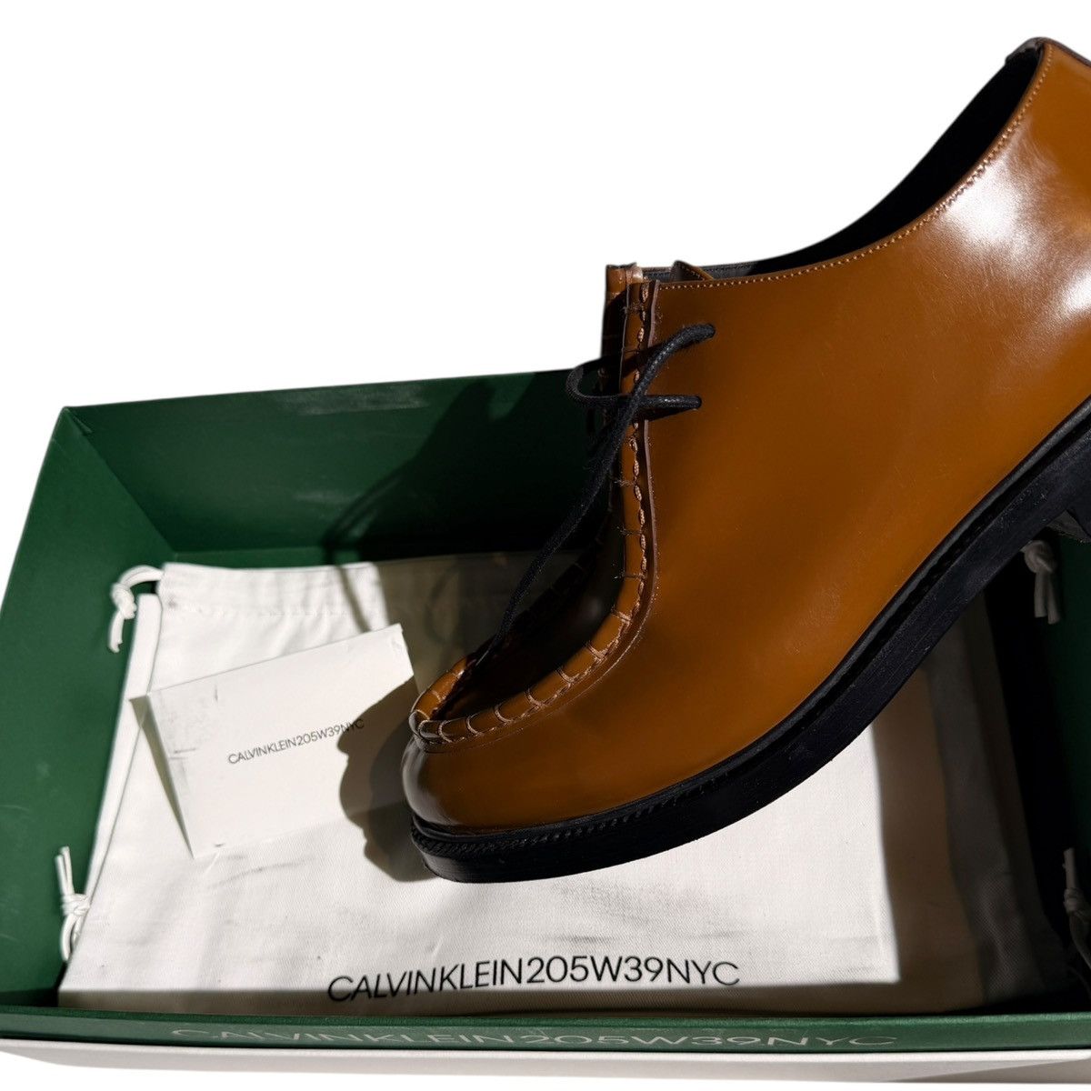 Calvin Klein 205W39NYC Lace up “adieu paris” derby Size US 9 / EU 42 - 5 Thumbnail