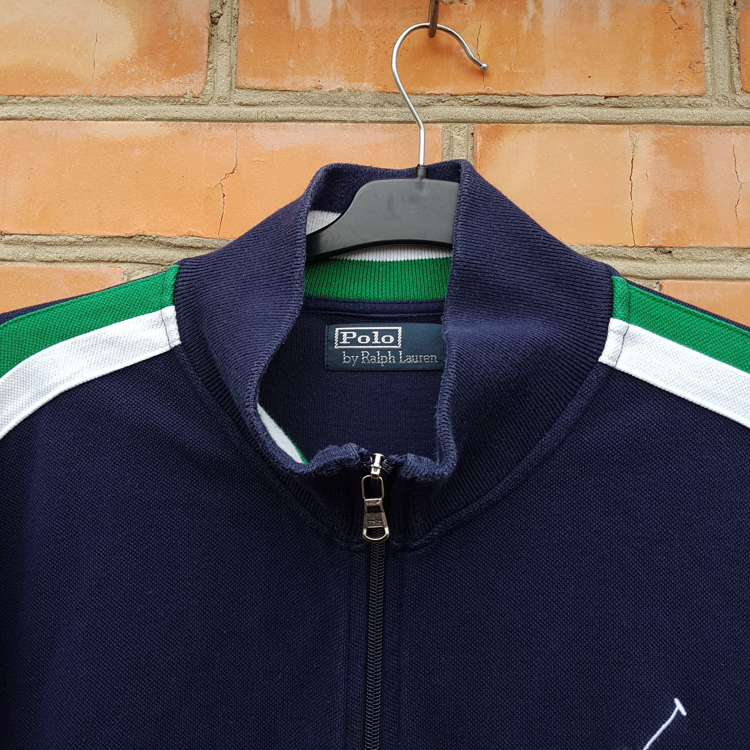 Polo Ralph Lauren Vintage Ralph Lauren Polo Big Pony Full Zip Sweatshirt Size US XL / EU 56 / 4 - 2 Thumbnail