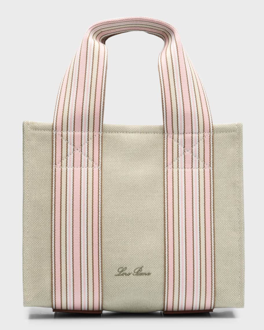 Loro Piana o1srvl11e0924 Size: / OS Mini Tote Bag in Beige/Multicolor Size ONE SIZE - 1 Thumbnail